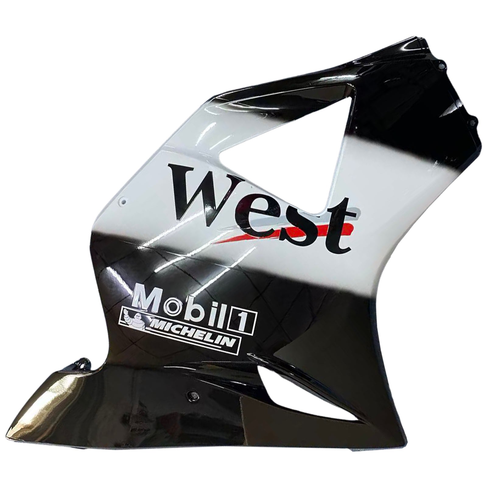 Amotopart 2002-2003 Honda CBR954 White Black Fairing Kit