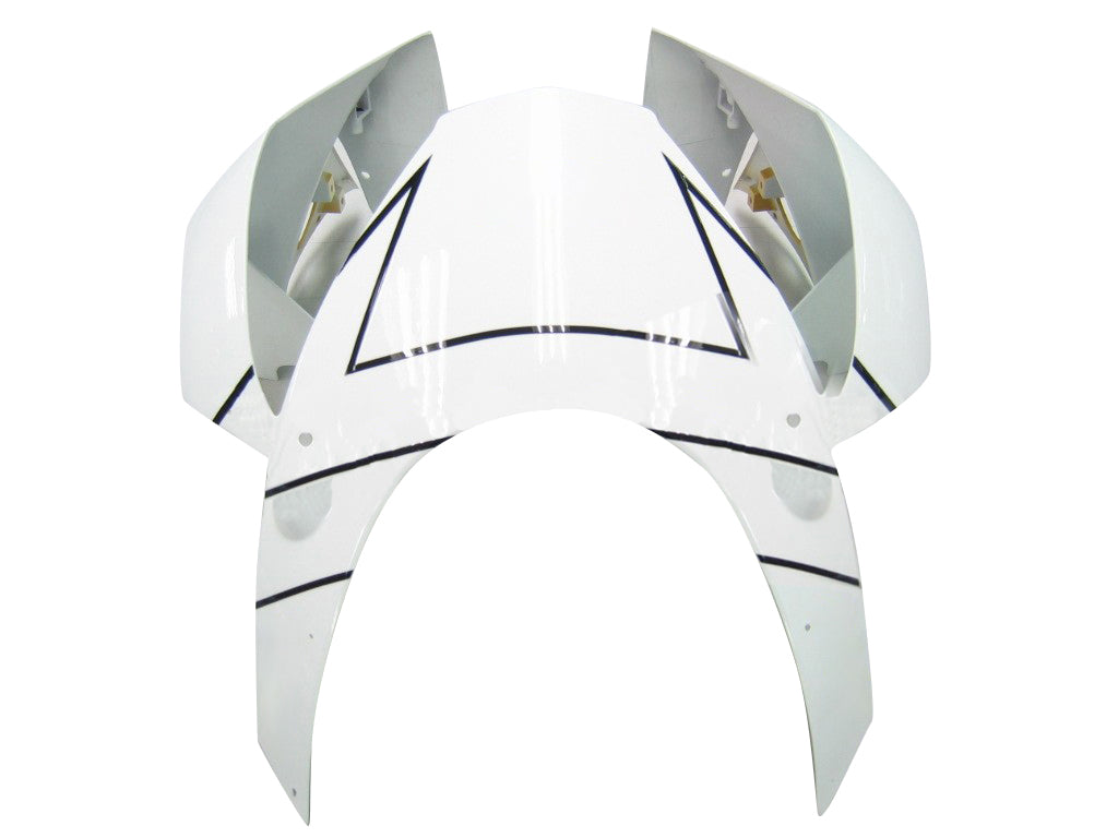 Amotopart 2002-2003 Honda CBR954 White Golden Fairing Kit