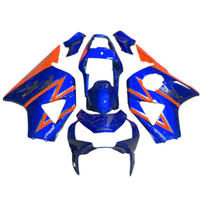 Amotopart Honda CBR954 2002–2003 Verkleidungsset in Blau und Orange