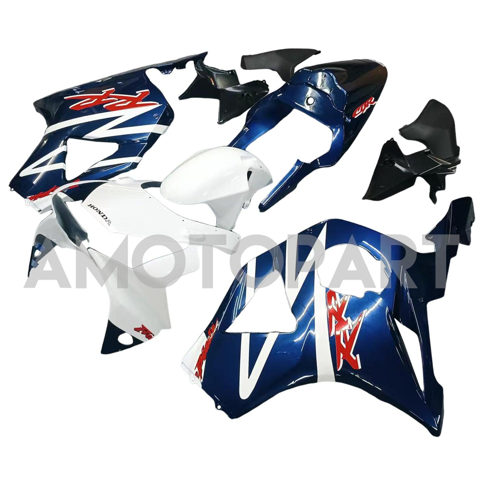 Amotopart 2002-2003 CBR954 Honda Blue&Black Fairing Kit