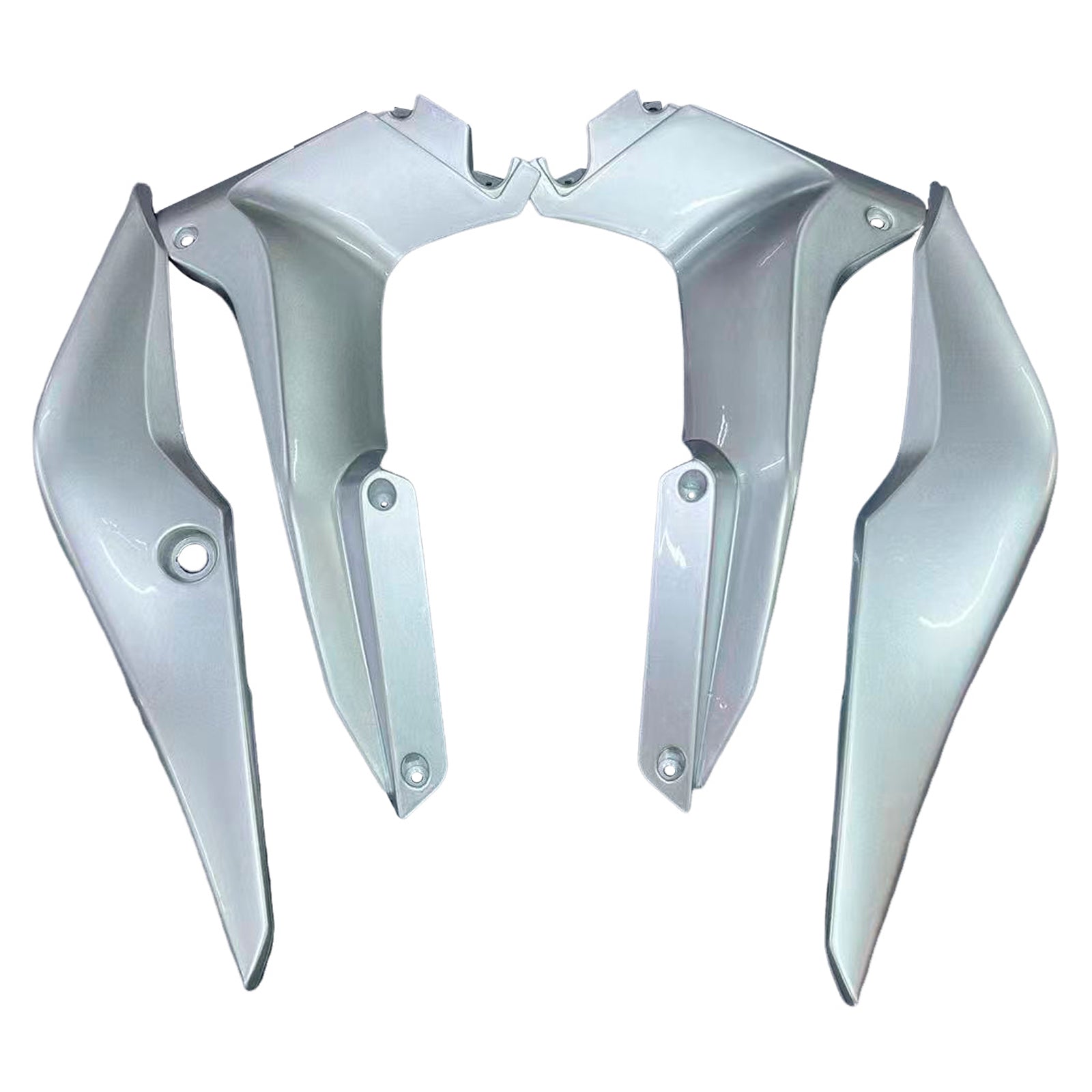 Kit de carenagem Amotopart 2011-2013 Honda CBR250R vermelho branco cinza