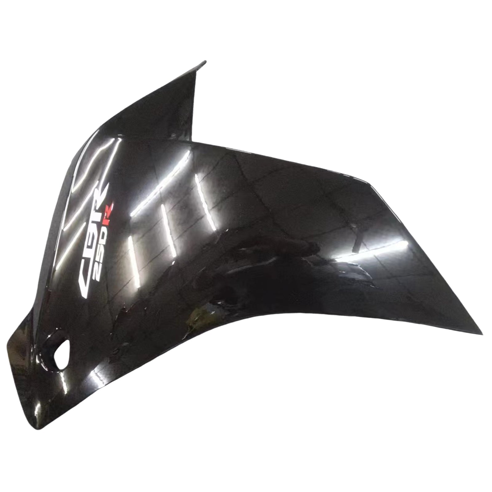 Amotopart Verkleidungssatz für Honda CBR250R 2011–2015, glänzend schwarz