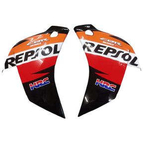 Amotopart Repjol Verkleidungssatz für Honda CBR250R 2011-2015, Orange/Rot