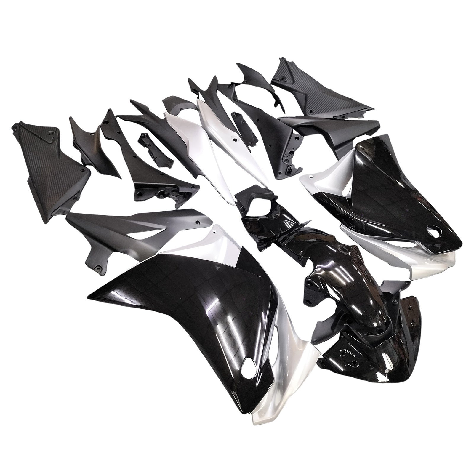 Amotopart Honda CBR250R 2011-2015 Sliver&Black Fairing Kit