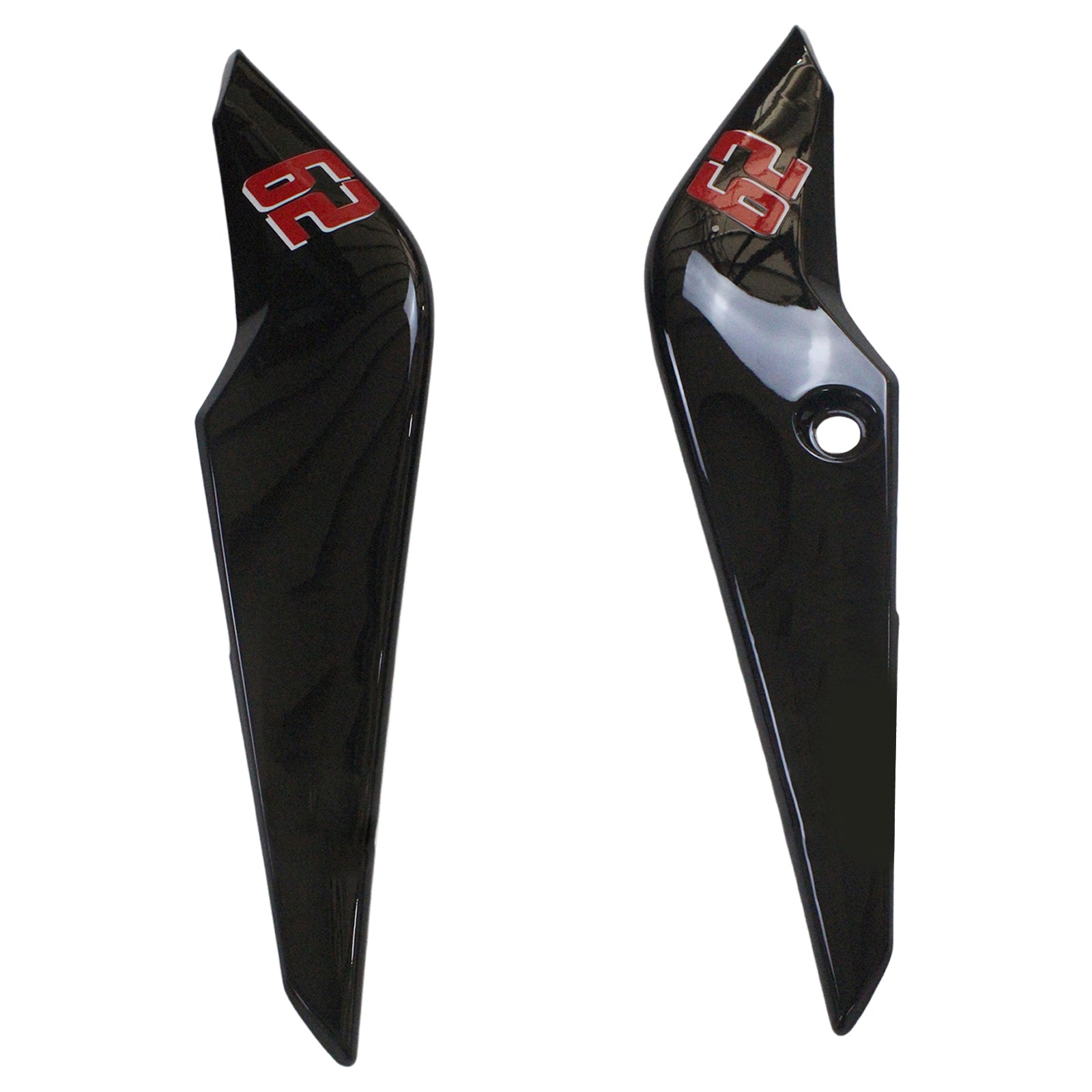 Amotopart 2011-2015 Honda CBR250R White Black Fairing Kit