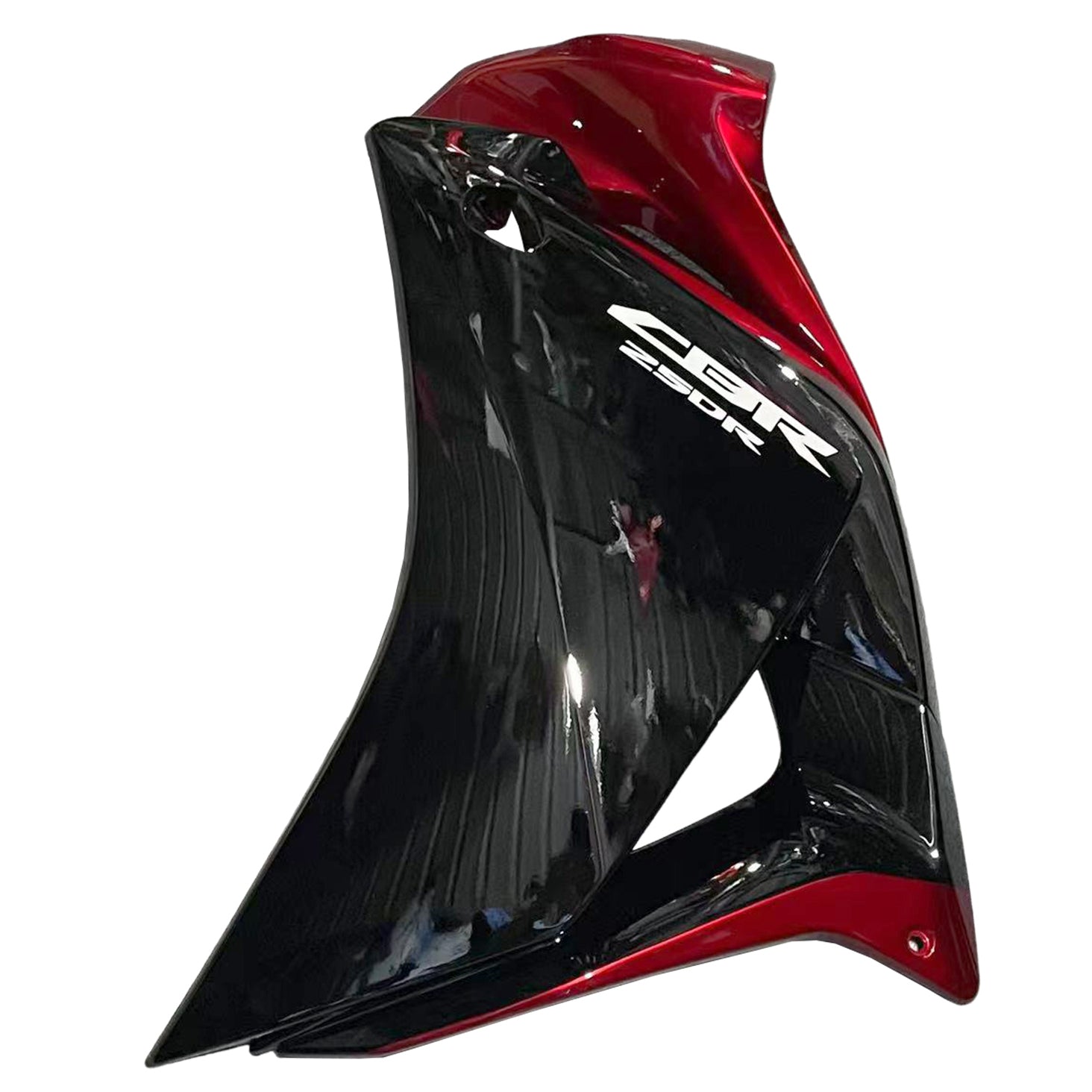 Amotopart Verkleidungssatz für Honda CBR250R 2011-2015, glänzend schwarz und rot