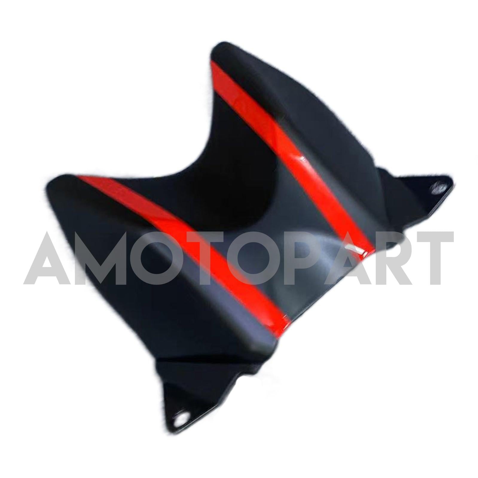 Amotopart 2011-2015 CBR250R Honda Black with Red Stripe Fairing Kit