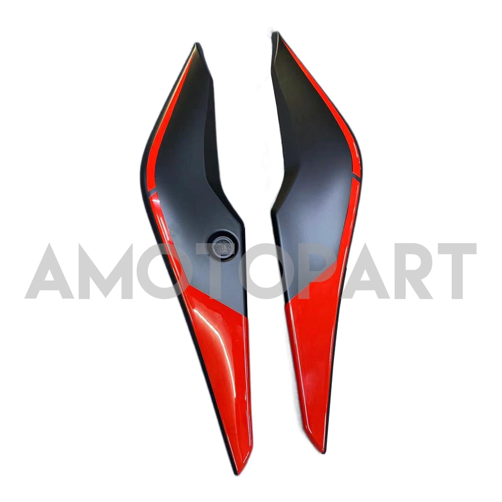 Amotopart 2011-2015 CBR250R Honda Black with Red Stripe Fairing Kit