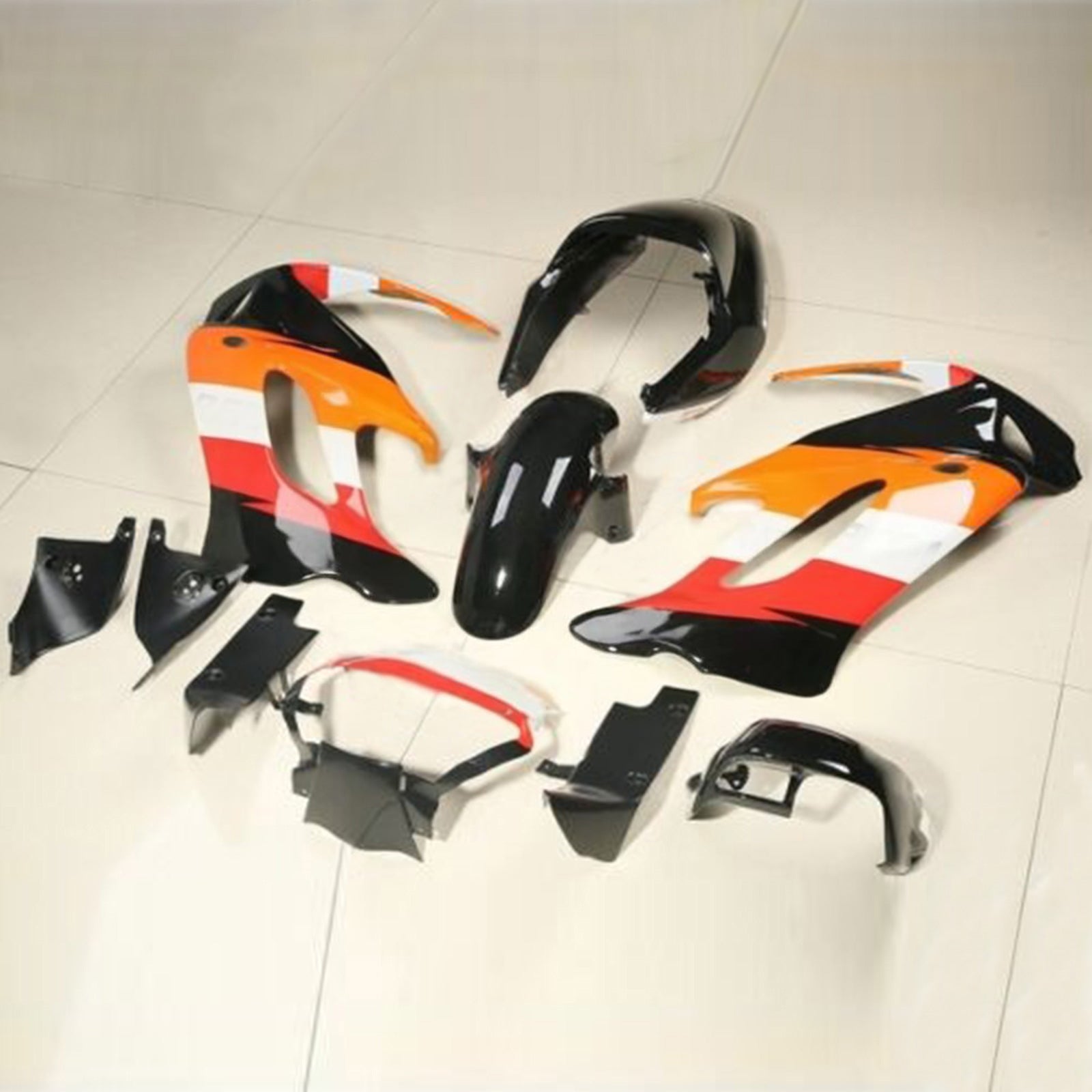 Amotopart 1997-2005 Honda orange VTR1000F Fairing Kit