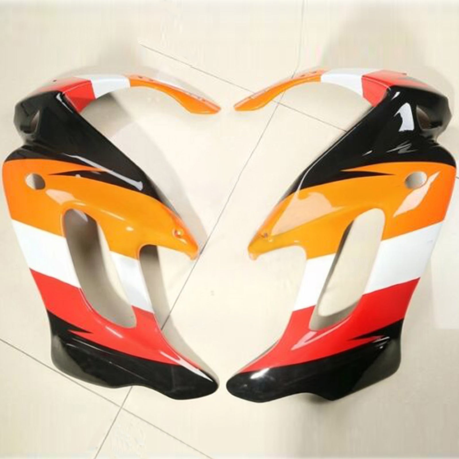 Amotopart 1997-2005 Honda orange VTR1000F Fairing Kit
