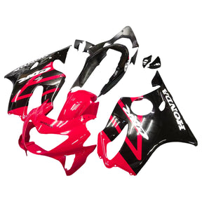 Amotopart Honda CBR600F4 1999-2000 Red&Black Style 1 Fairing Kit