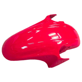 Amotopart Verkleidungsset für Honda CBR600F4 1999–2000, Rot und Schwarz, Stil 1