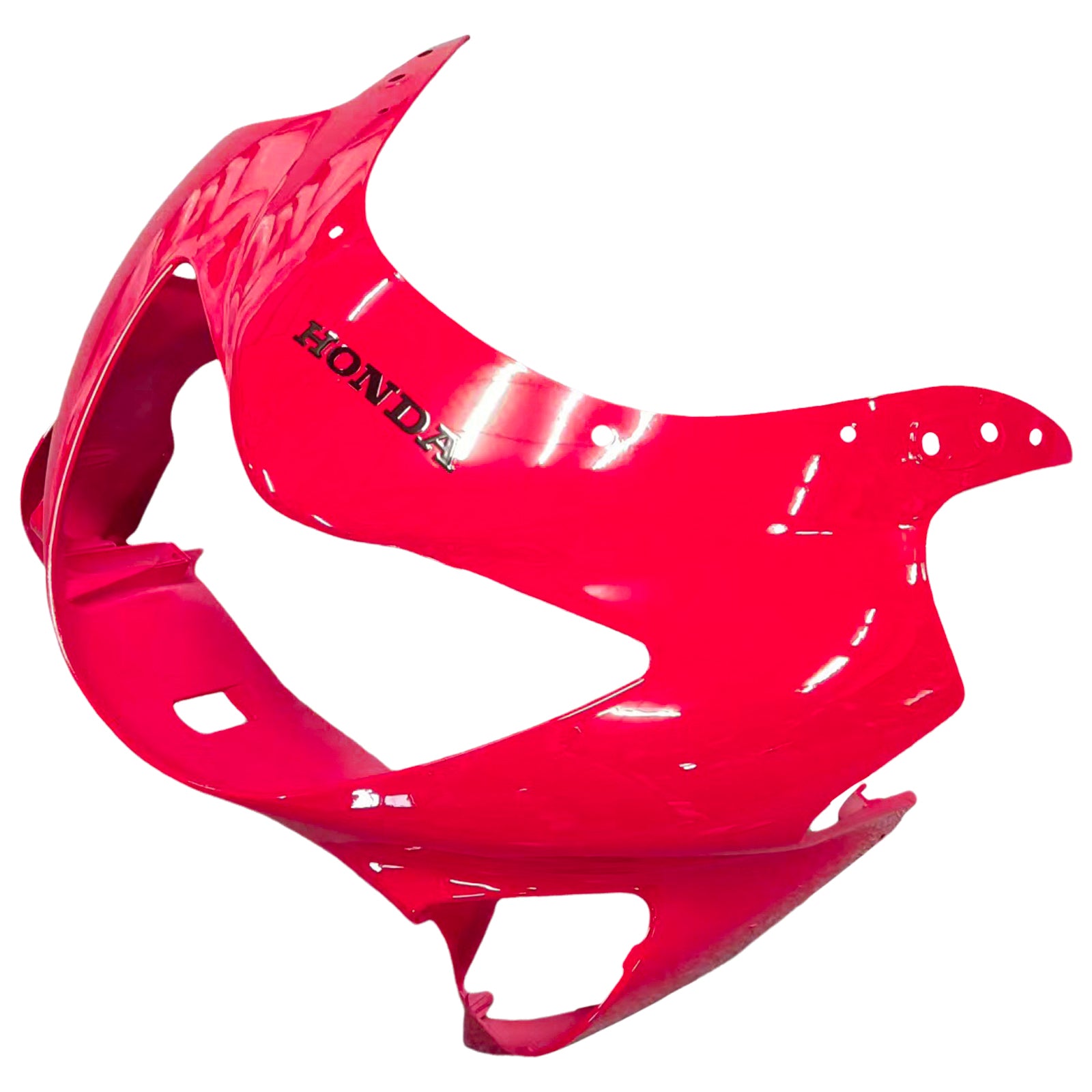 Amotopart Verkleidungsset für Honda CBR600F4 1999–2000, Rot und Schwarz, Stil 1