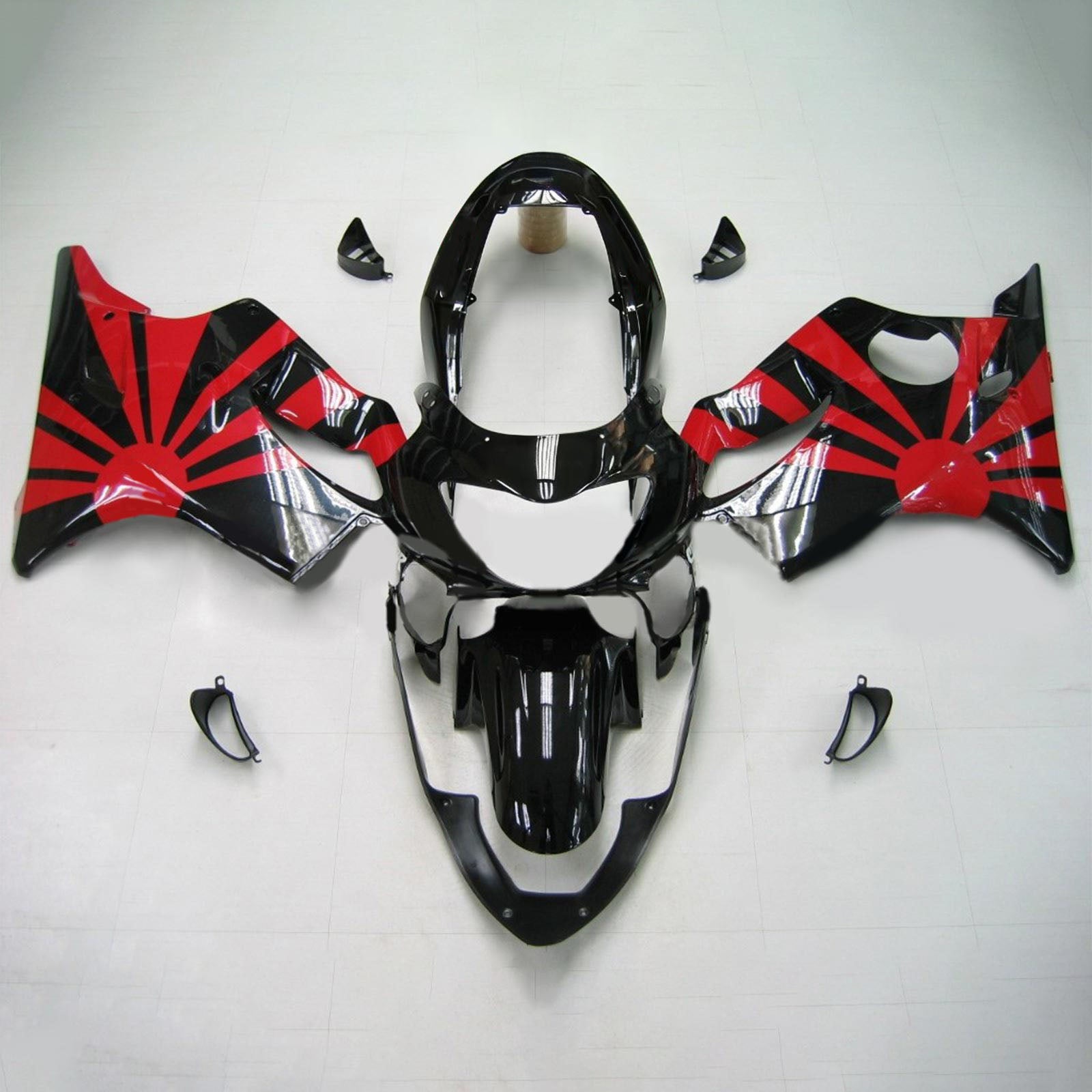 Amotopart Honda CBR600F4 1999-2000 Rød&BKåbesæt til lack Style 4