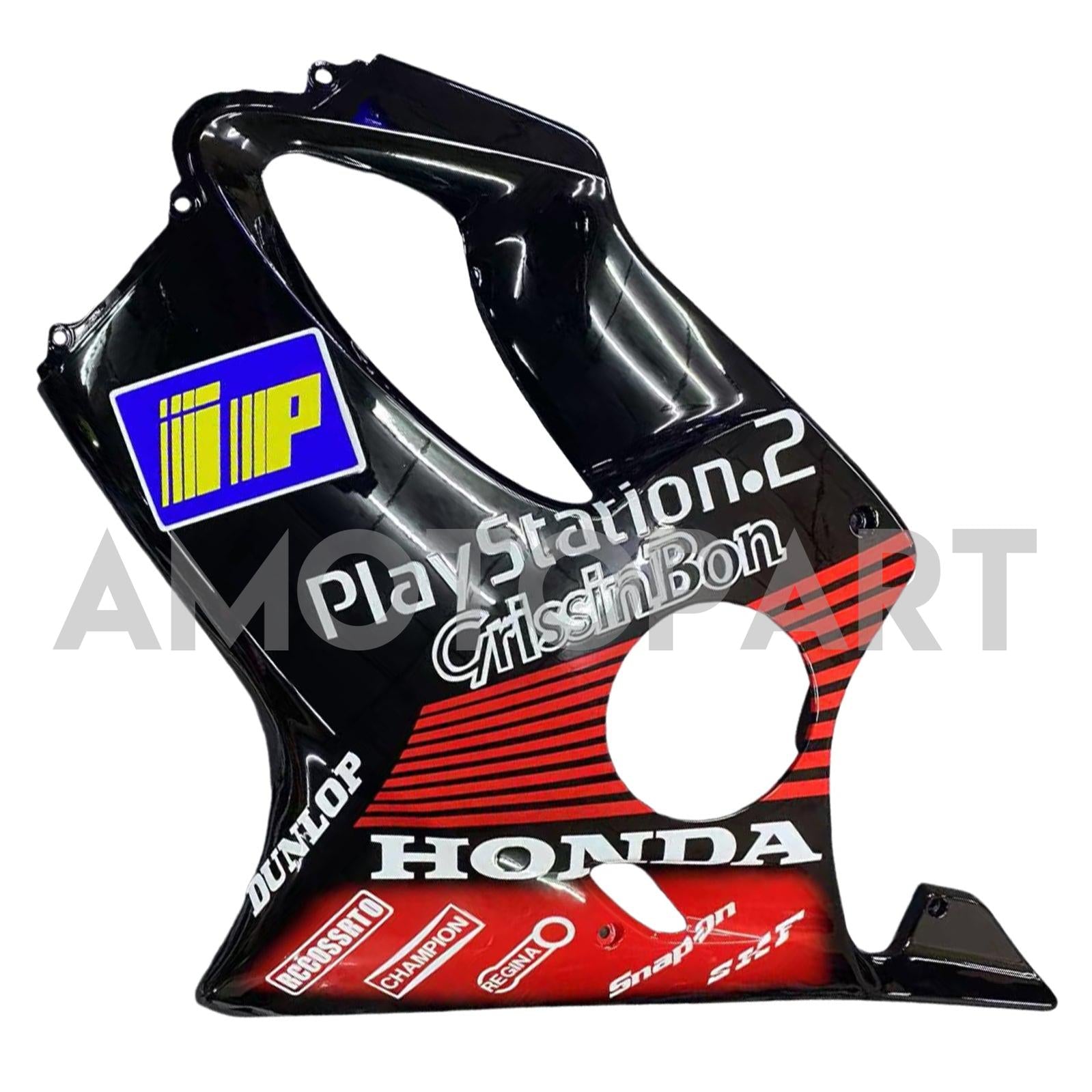 Amotopart 1999-2000 CBR600 F4 Honda Red&Orange Fairing Kit