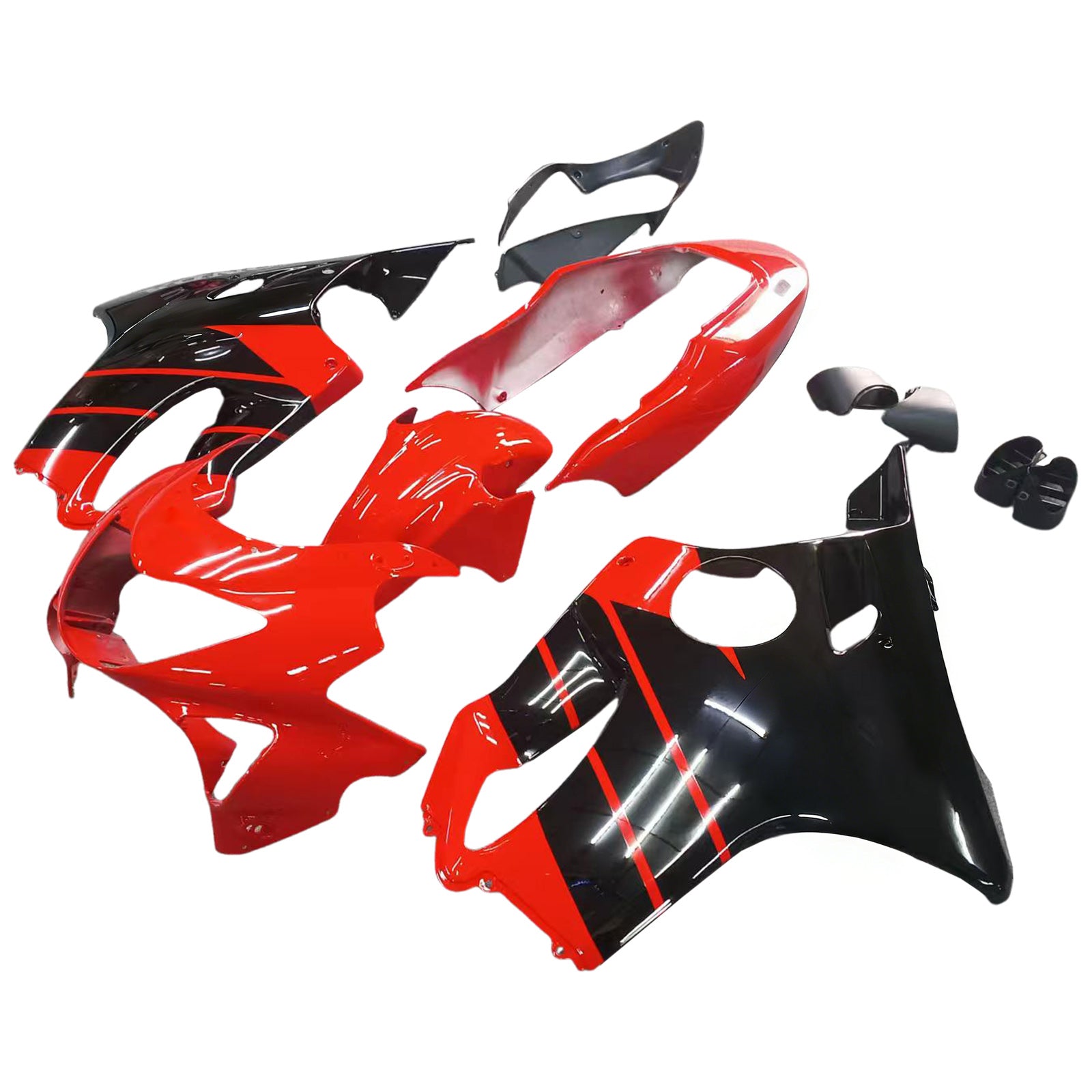 Amotopart 1999-2000 CBR600 F4 Honda Red&Black Fairing Kit