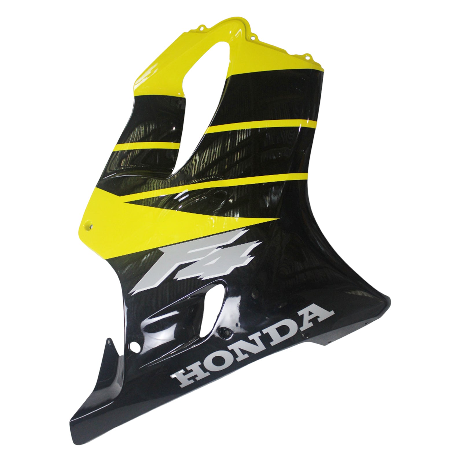 Amotopart 1999-2000 CBR600 F4 Honda Kit de carénage jaune et noir