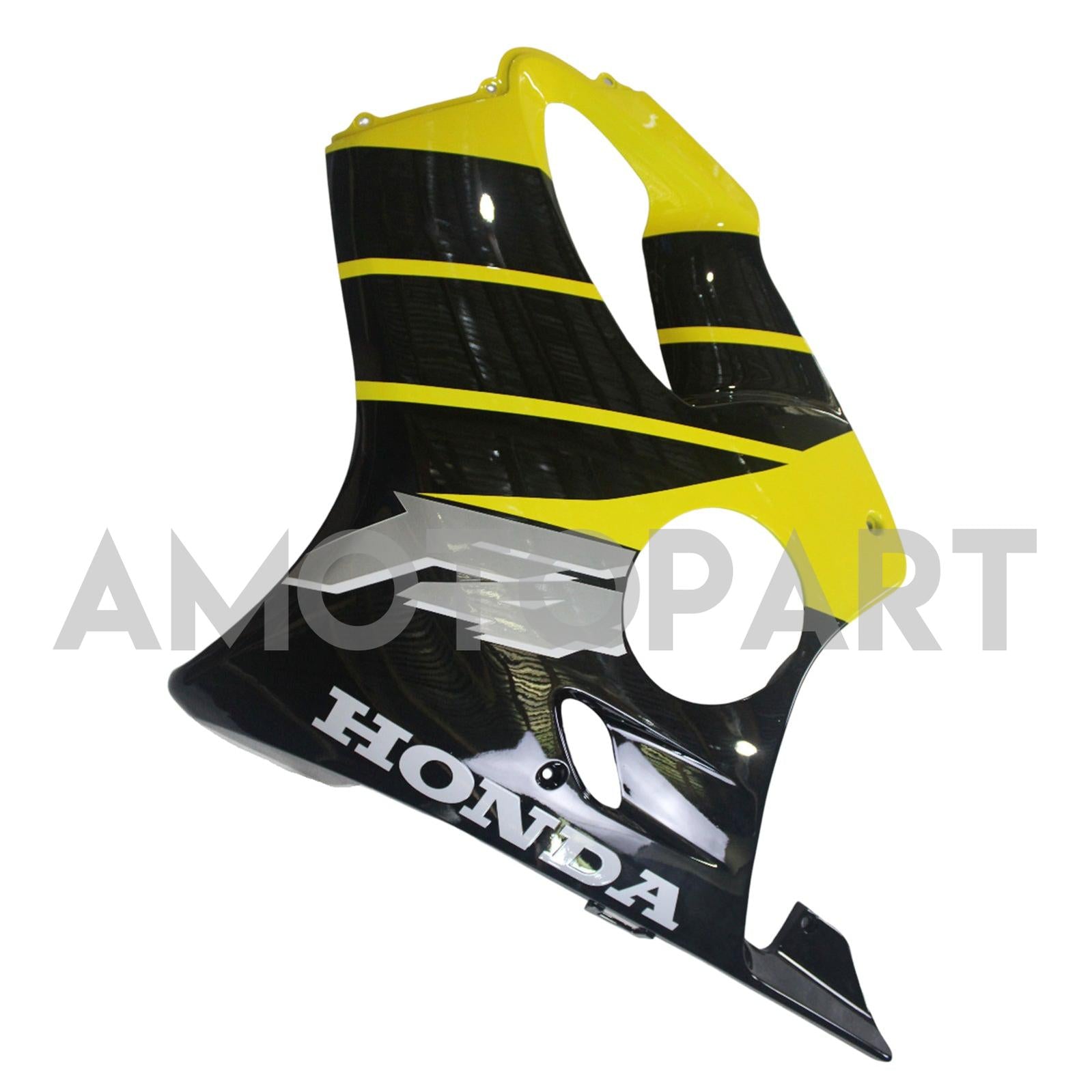 Amotopart 1999-2000 CBR600 F4 Honda Yellow&Black Fairing Kit