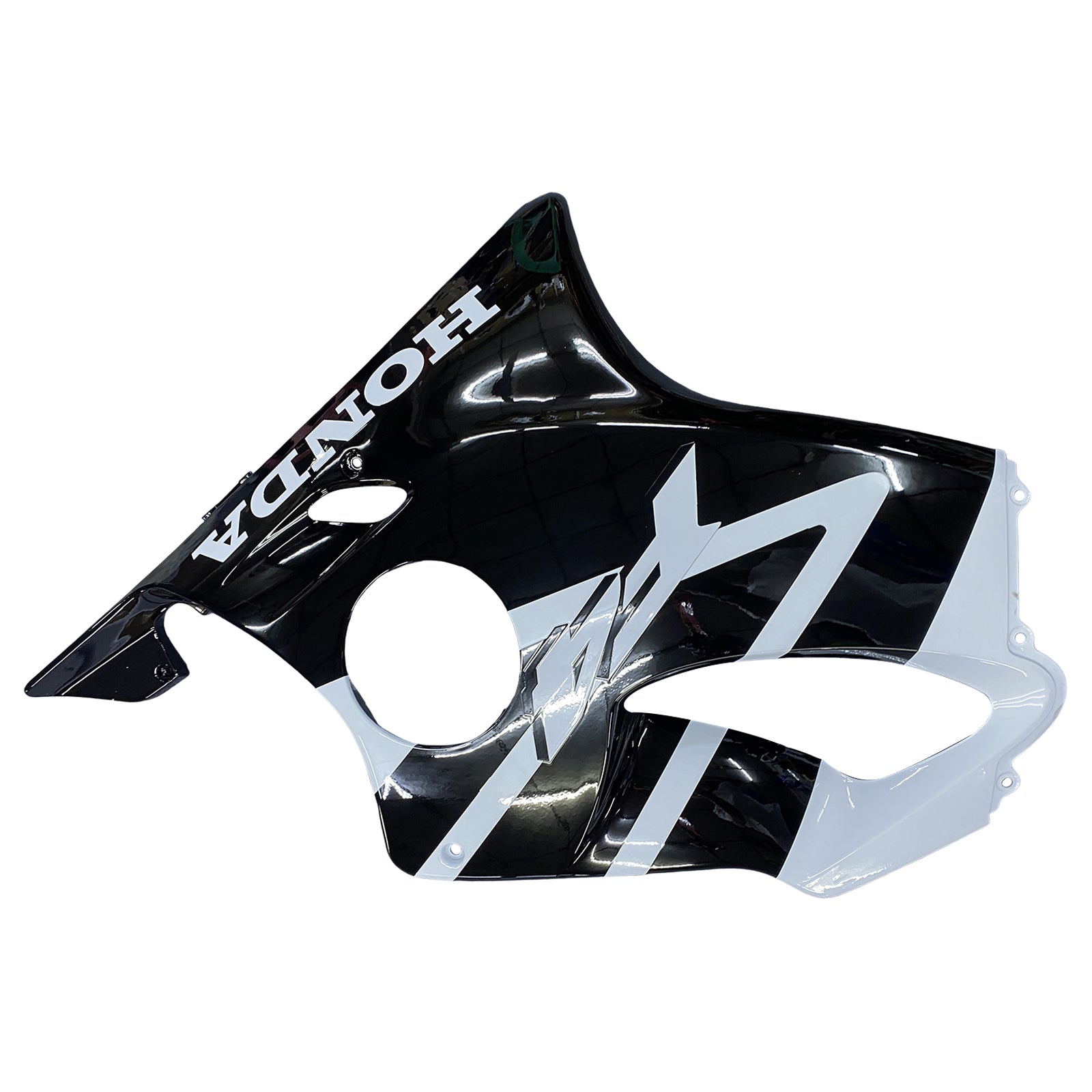 Amotopart 1999-2000 CBR600 F4 Honda White&Black Fairing Kit