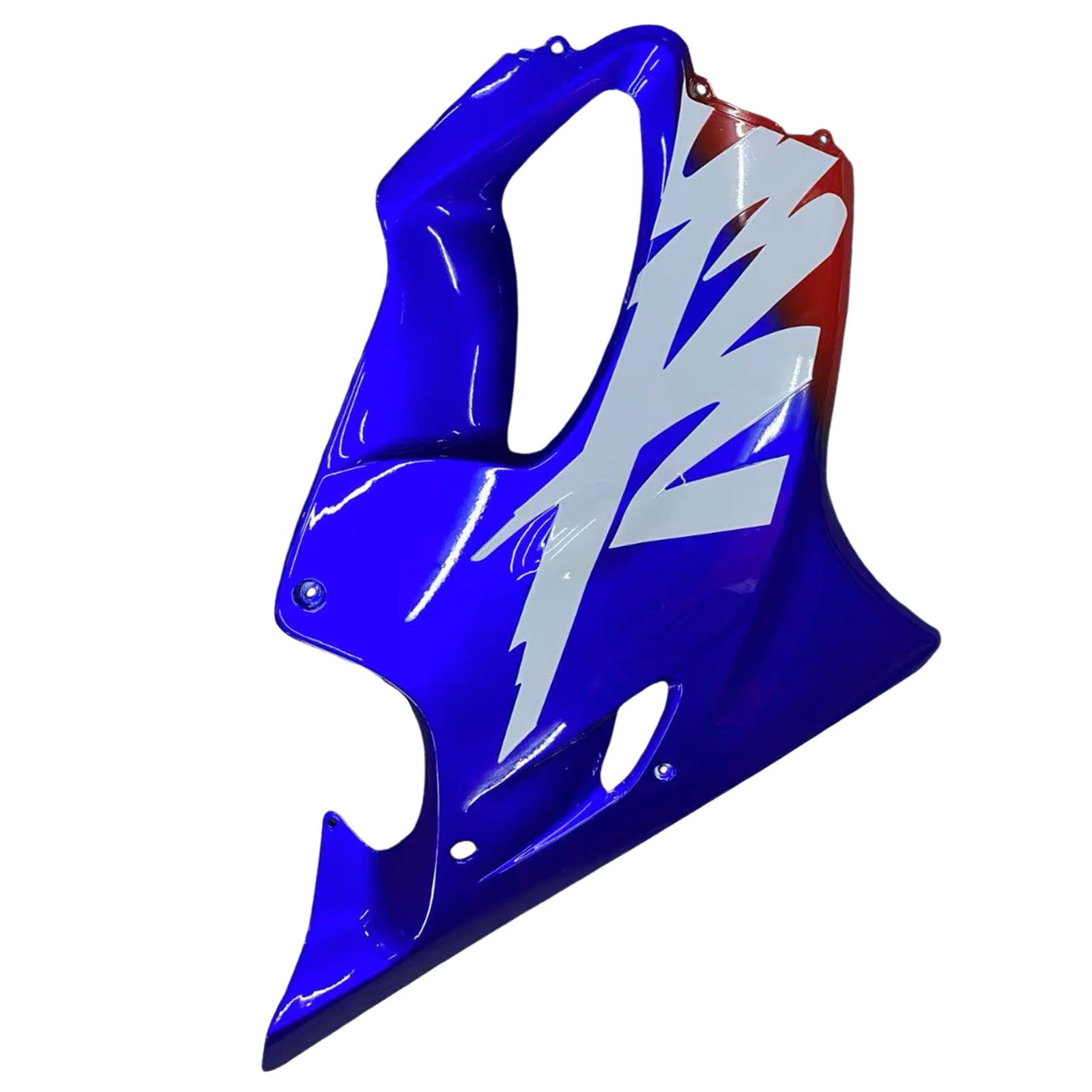 Amotopart 1999-2000 Honda CBR600 F4  Glossy White Blue Fairing Kit