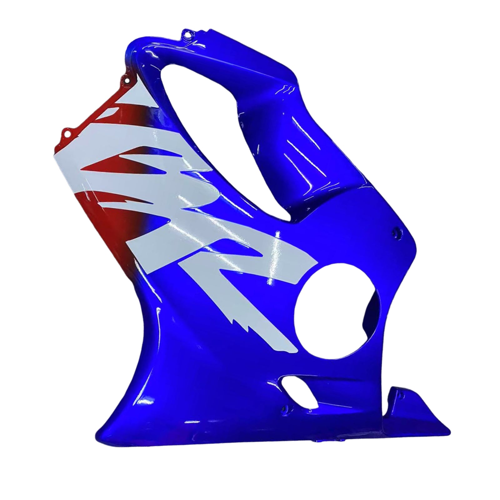 Amotopart 1999-2000 Honda CBR600 F4  Glossy White Blue Fairing Kit