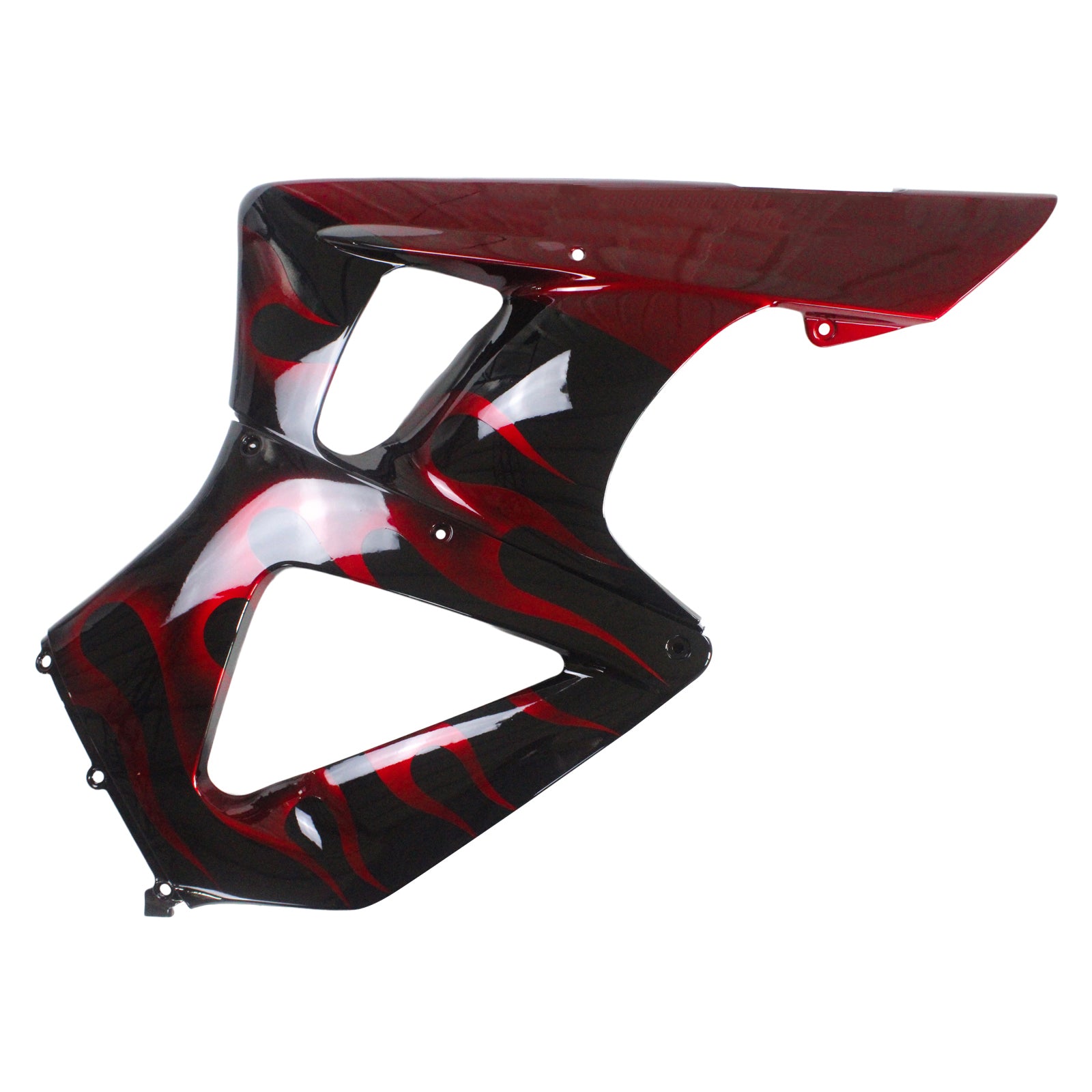 Amotopart 2000-2001 Honda CBR929RR Fairing Black&Red Fire Kit
