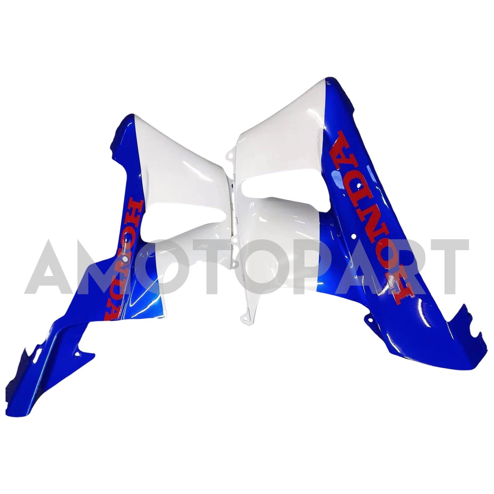 Amotopart 2000-2001 Honda CBR929RR Fairing Blue&White Kit