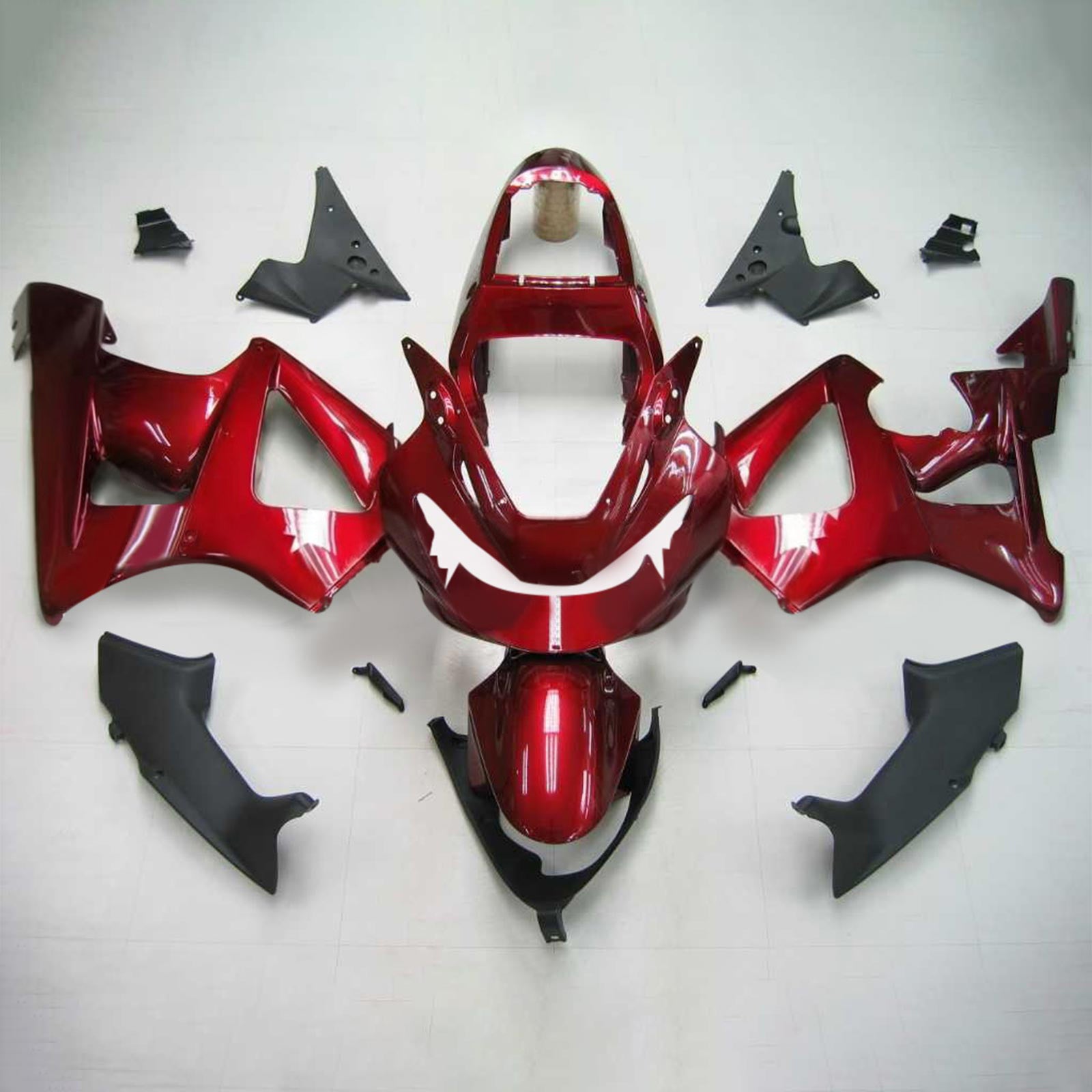 Kit carena Amotopart 2000-2001 Honda CBR929RR rosso scuro
