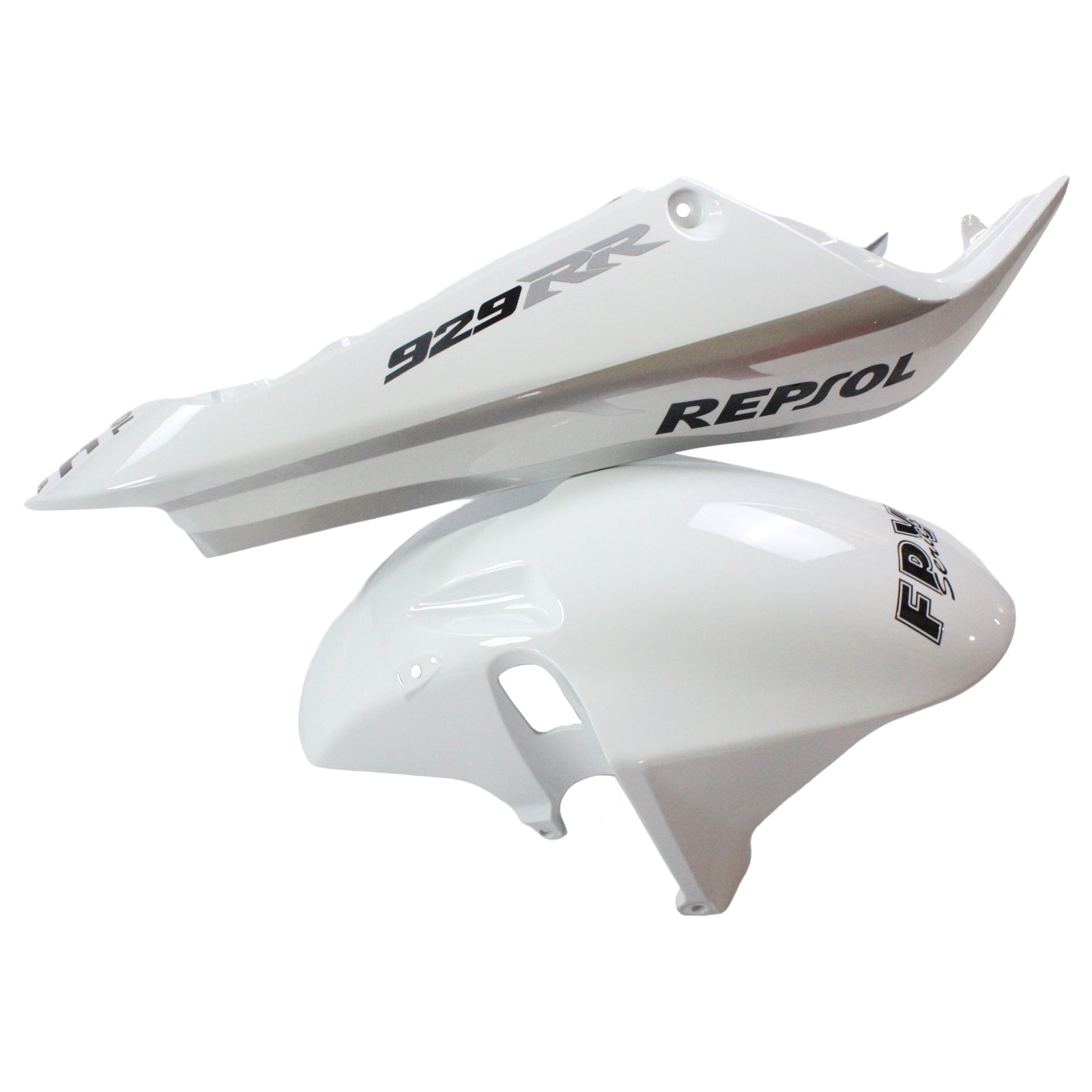 Amotopart 2000-2001 Honda CBR929RR Fairing Black&White Repjol Kit