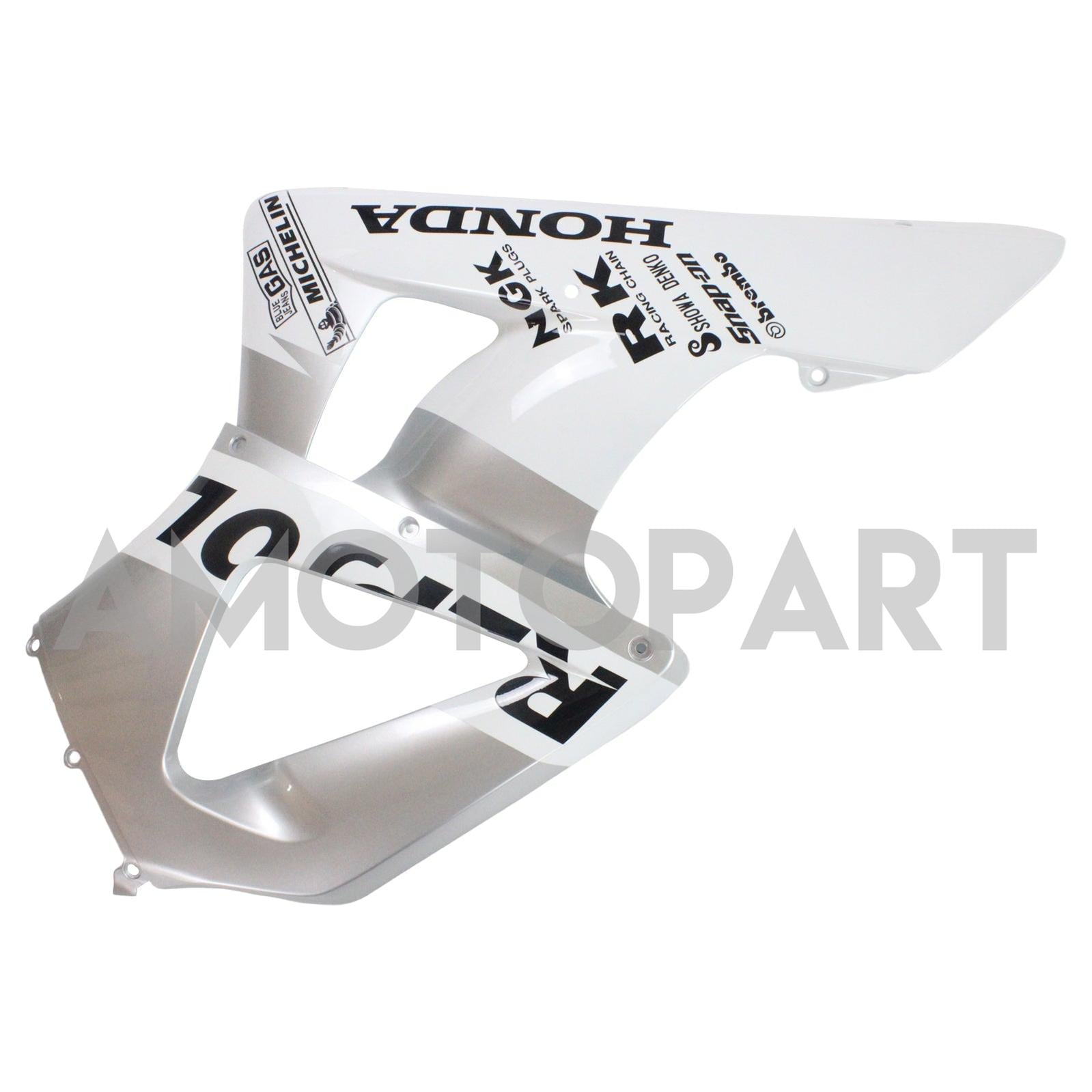 Amotopart 2000-2001 Honda CBR929RR Fairing Black&White Repjol Kit