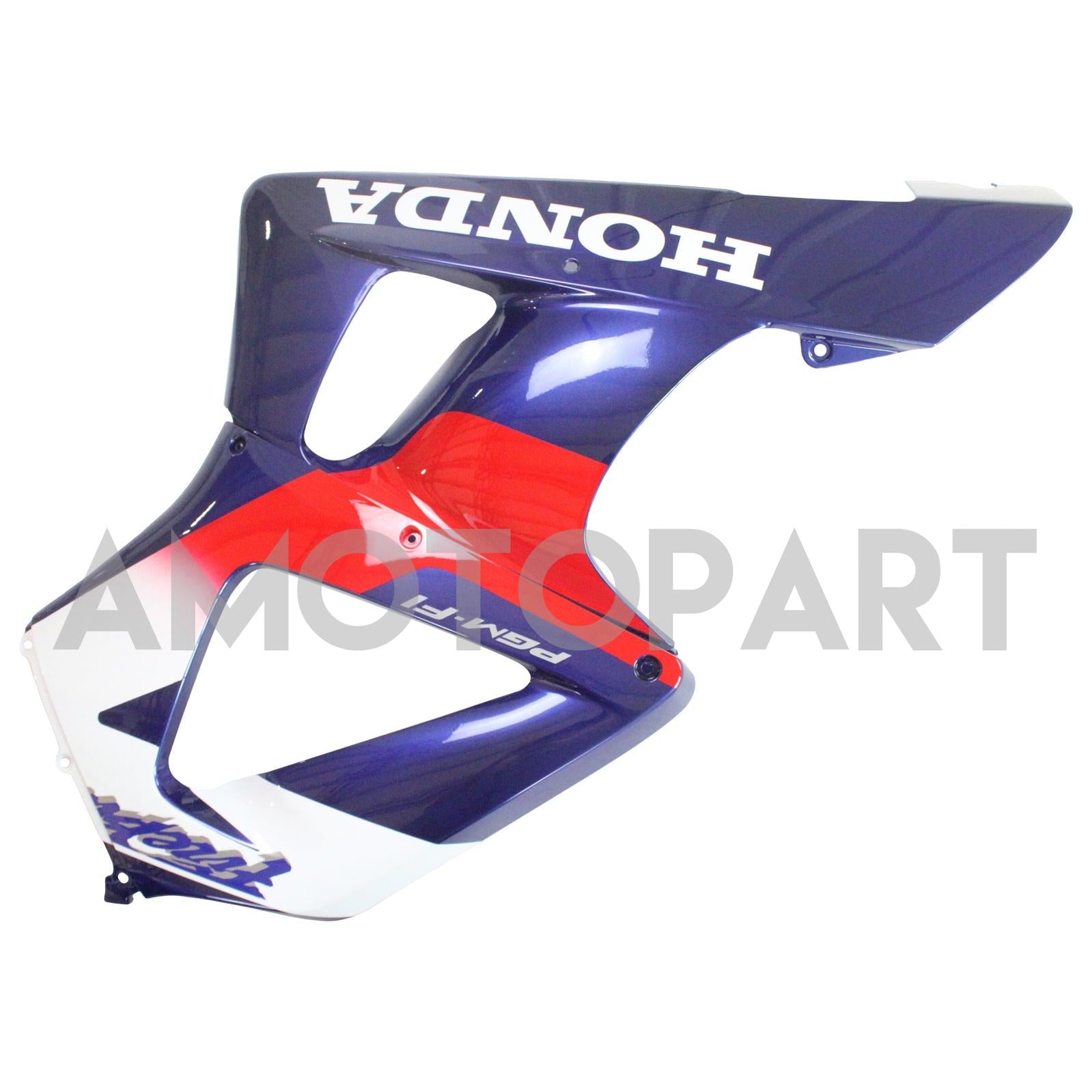 Amotopart Verkleidung für Honda CBR929RR (2000-2001), blau&Red Style2 Kit
