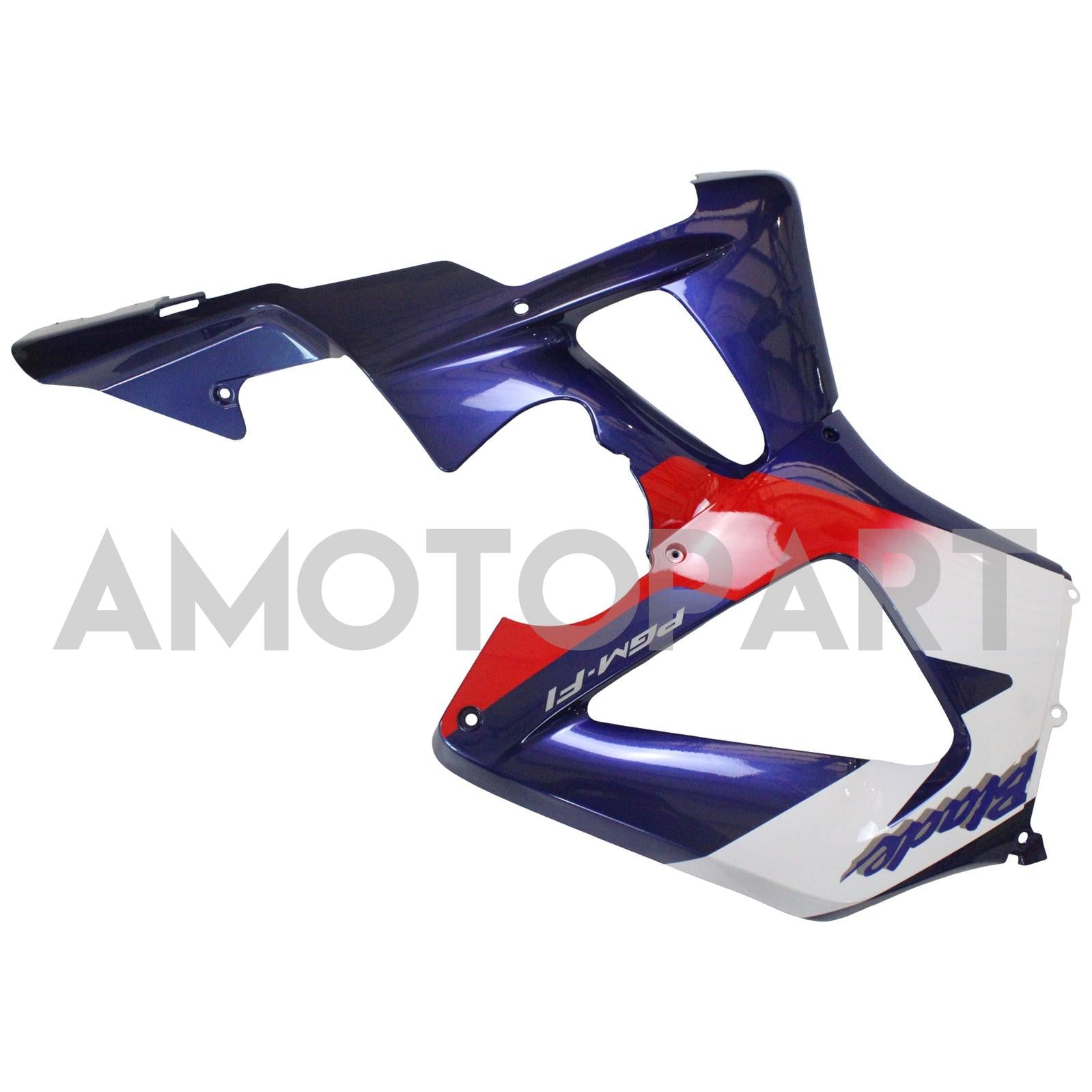 Amotopart Verkleidung für Honda CBR929RR (2000-2001), blau&Red Style2 Kit