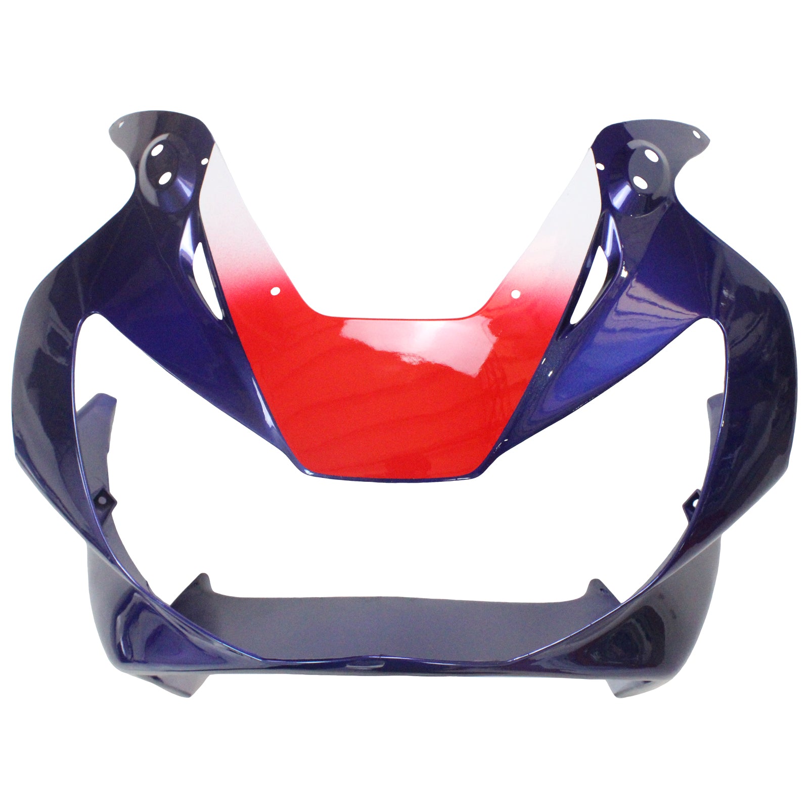 Amotopart 2000-2001 Honda CBR929RR Kit de carénage bleu et rouge Style2