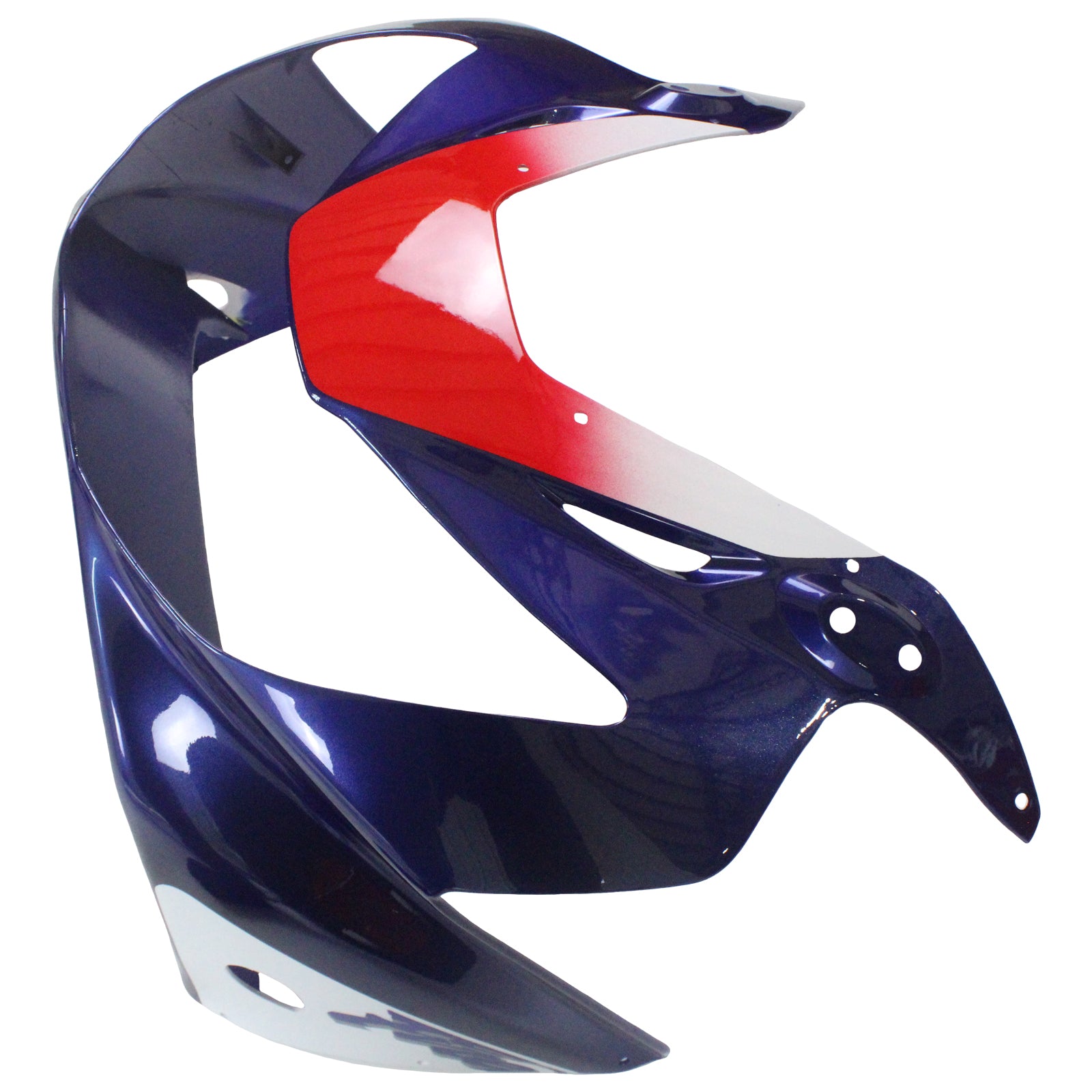 Amotopart 2000-2001 Honda CBR929RR Kit de carénage bleu et rouge Style2