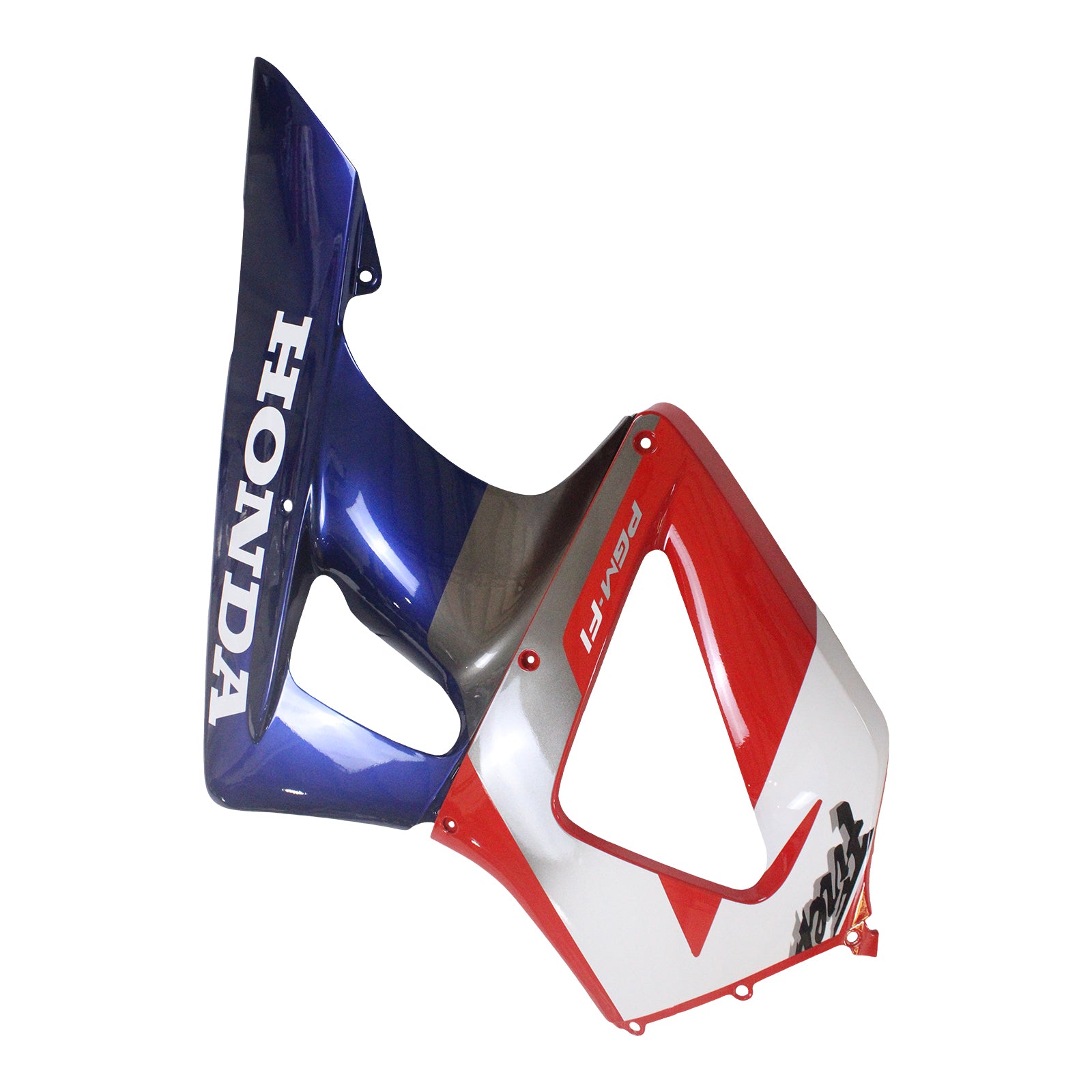 Amotopart 2000-2001 Honda CBR929RR Kit de carenado azul y rojo Style1