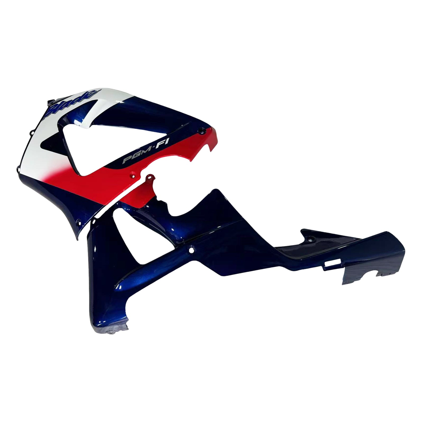 Amotopart 2000-2001 CBR929RR Honda Rouge&BKit de carénage bleu