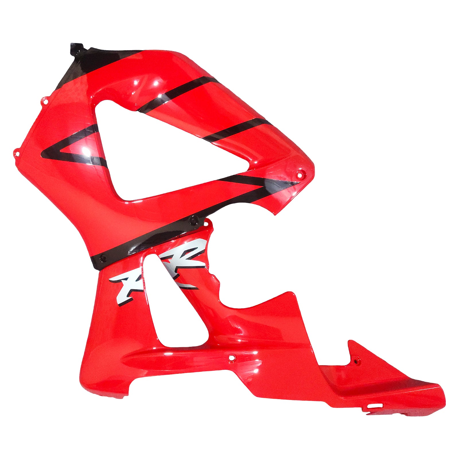 Amotopart 2000-2001 Honda CBR929RR Glossy Red Black Fairing Kit