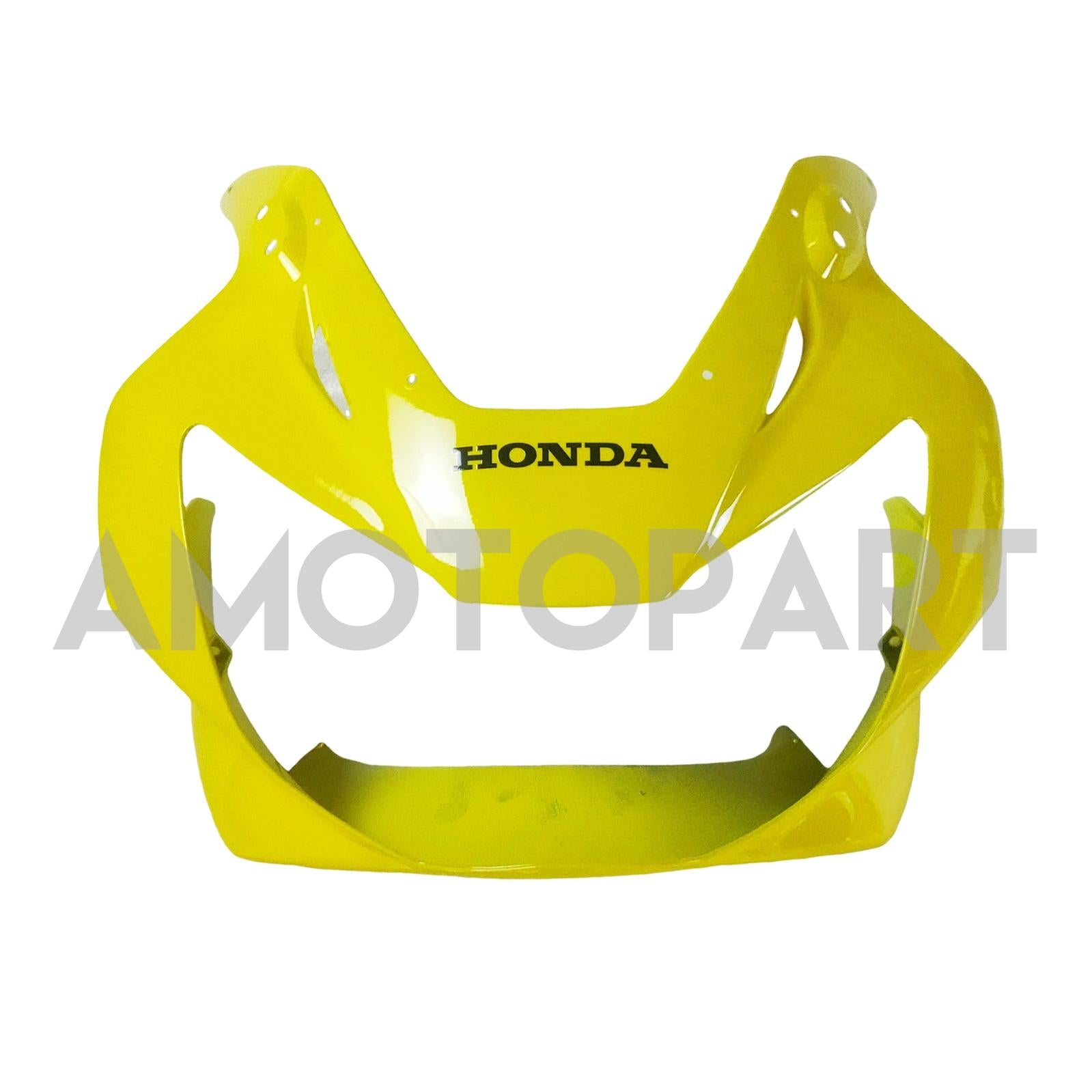Amotopart 2000-2001 Honda CBR929RR Black Yellow &Logo Fairing Kit