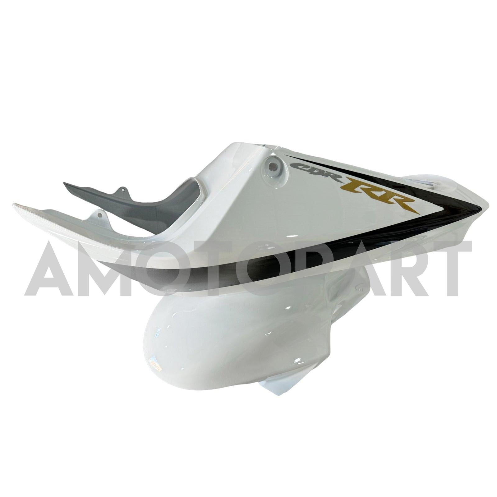 Amotopart 2000-2001 Honda CBR929RR White Black Fairing Kit