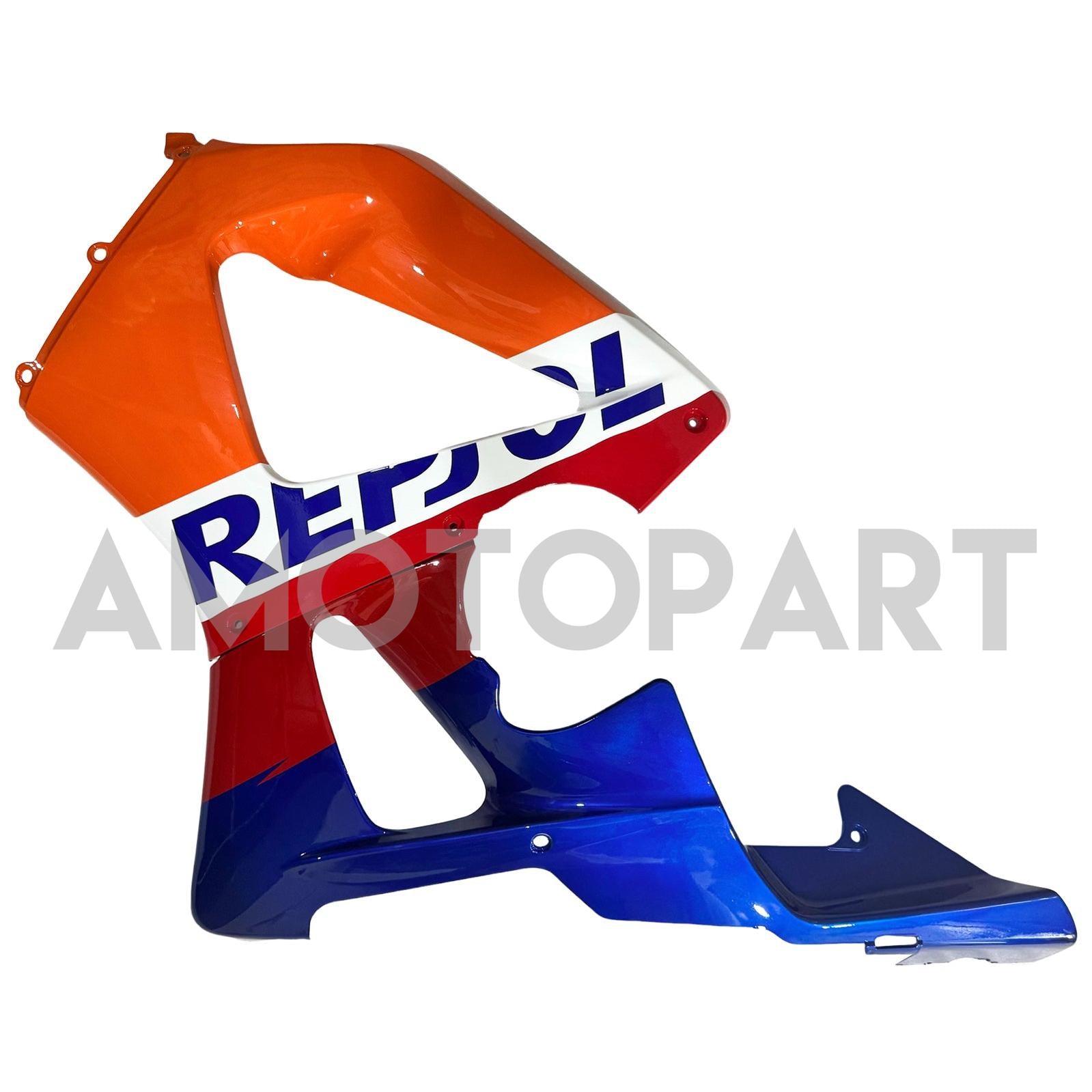 Amotopart 2000-2001 Honda CBR929RR Blue Orange Fairing Kit