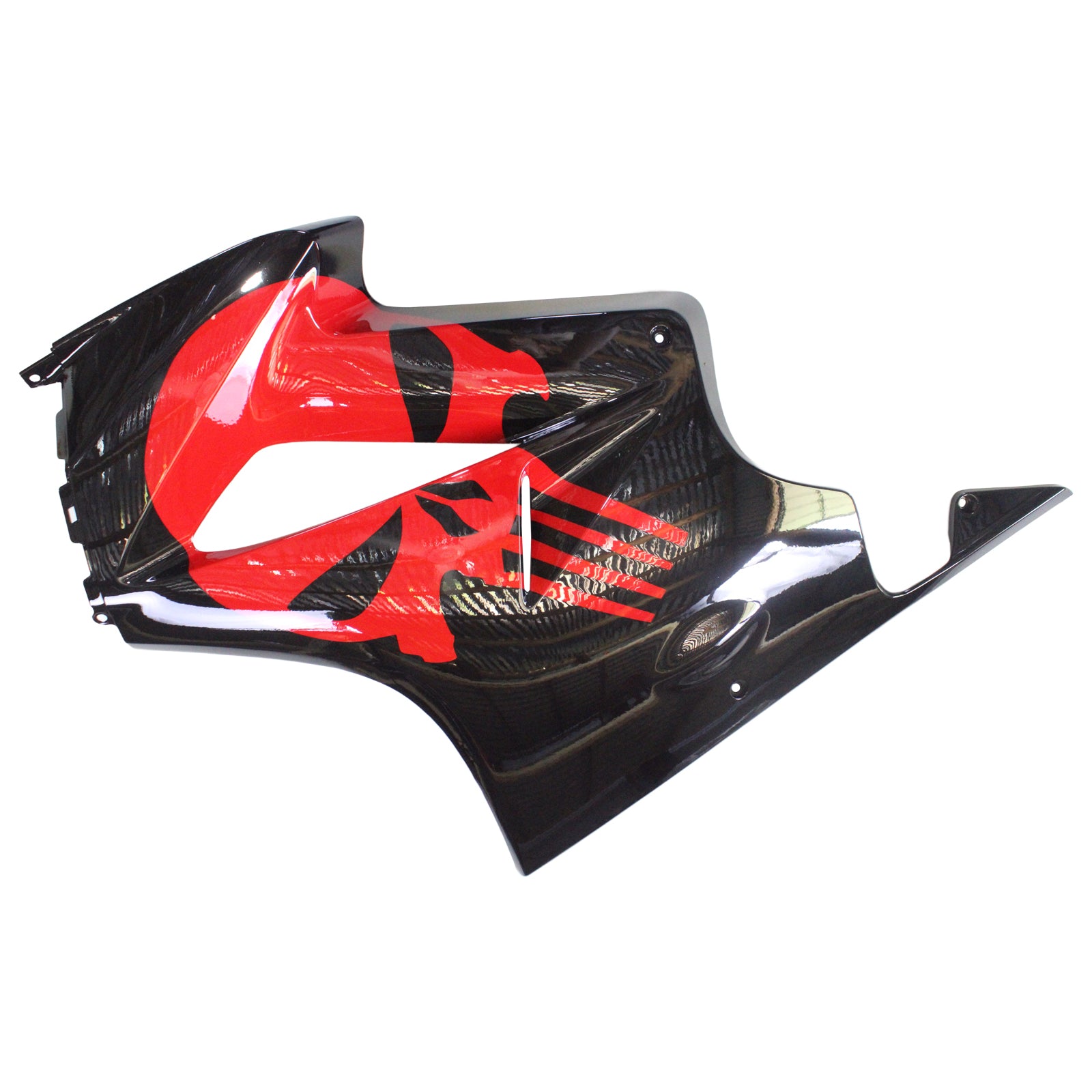 Amotopart 2002-2013 Honda VFR800 Black&Red Fairing KIt