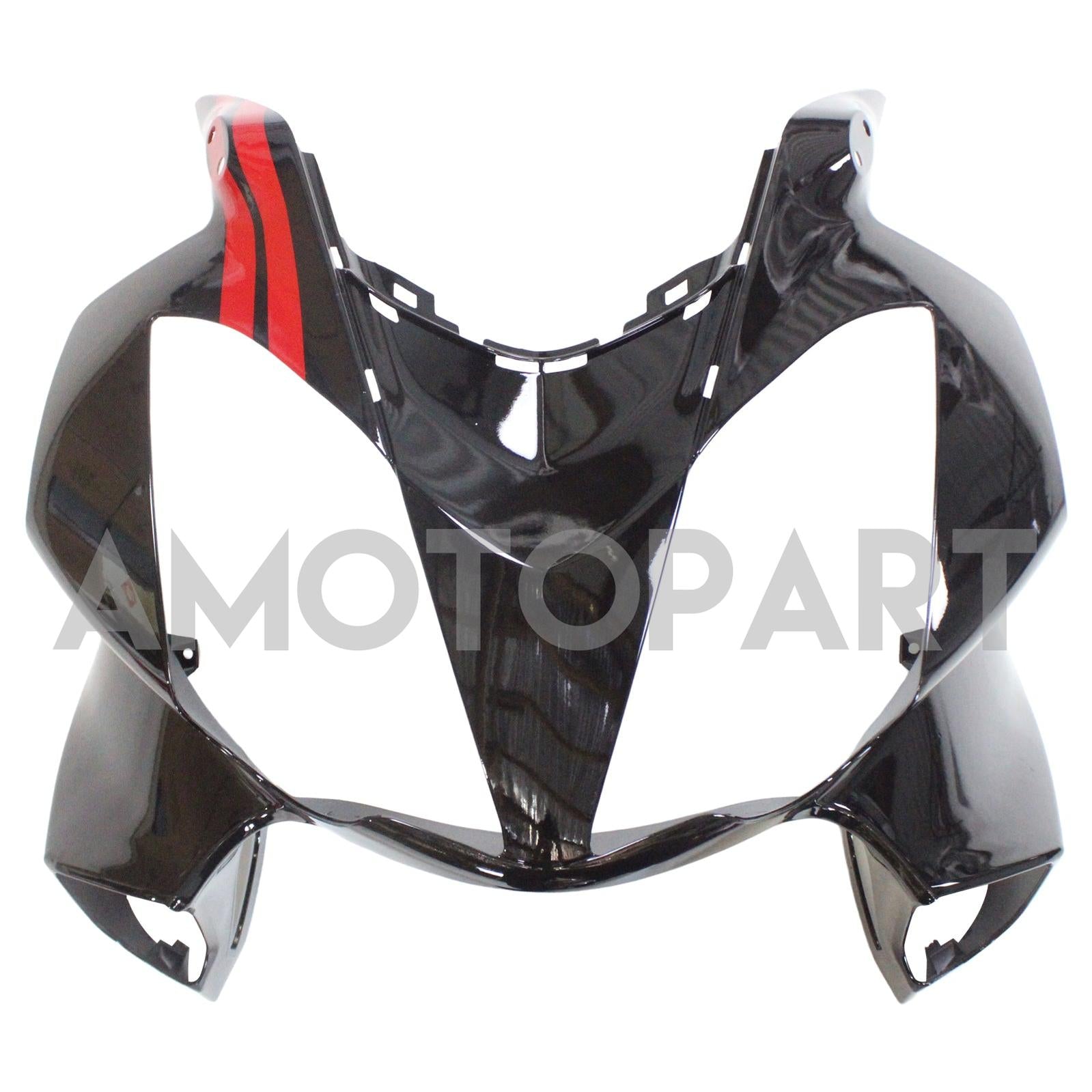 Amotopart 2002-2012 Honda VFR800 Black&Red Fairing KIt
