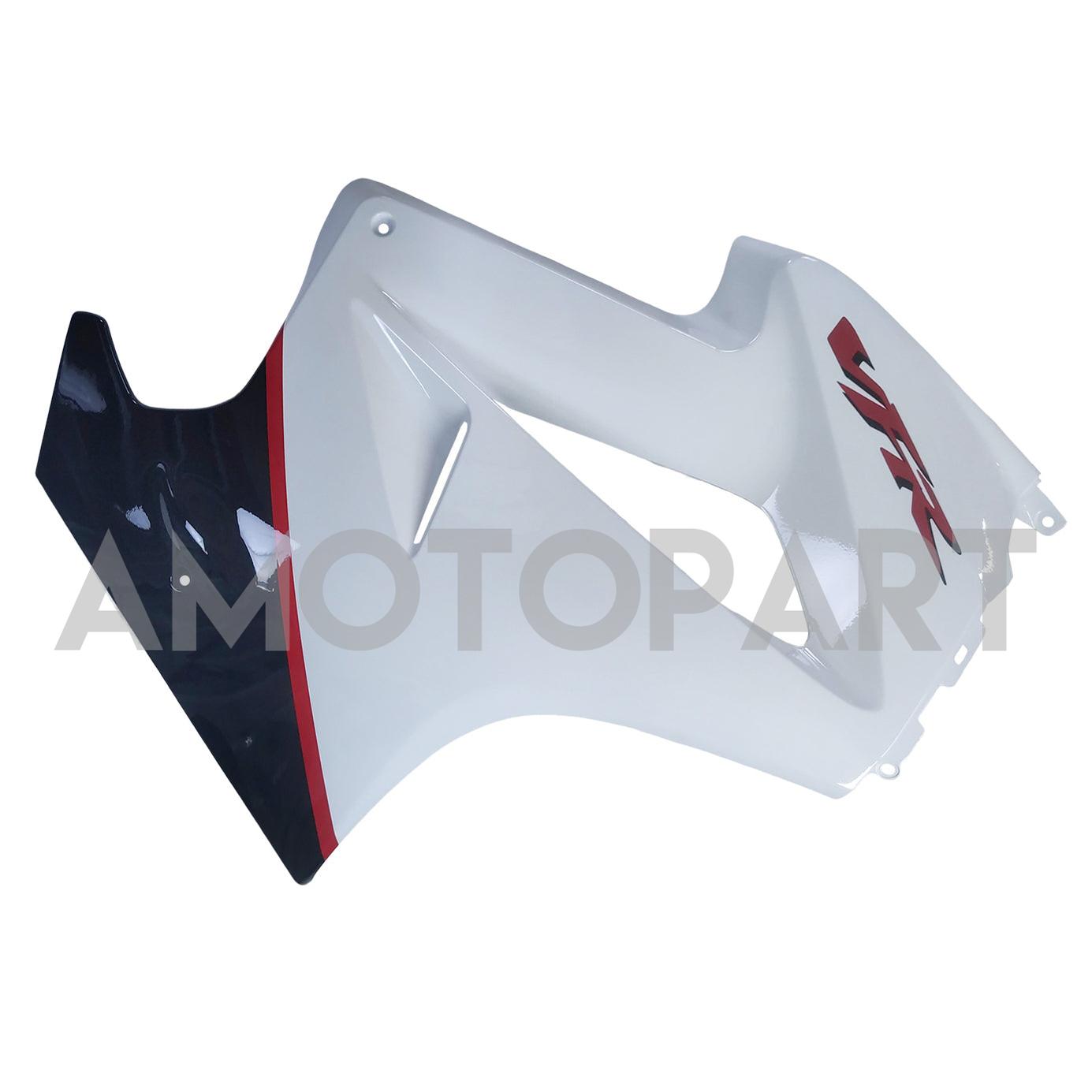 Amotopart 2002-2012 Honda VFR800 White&Black Fairing KIt