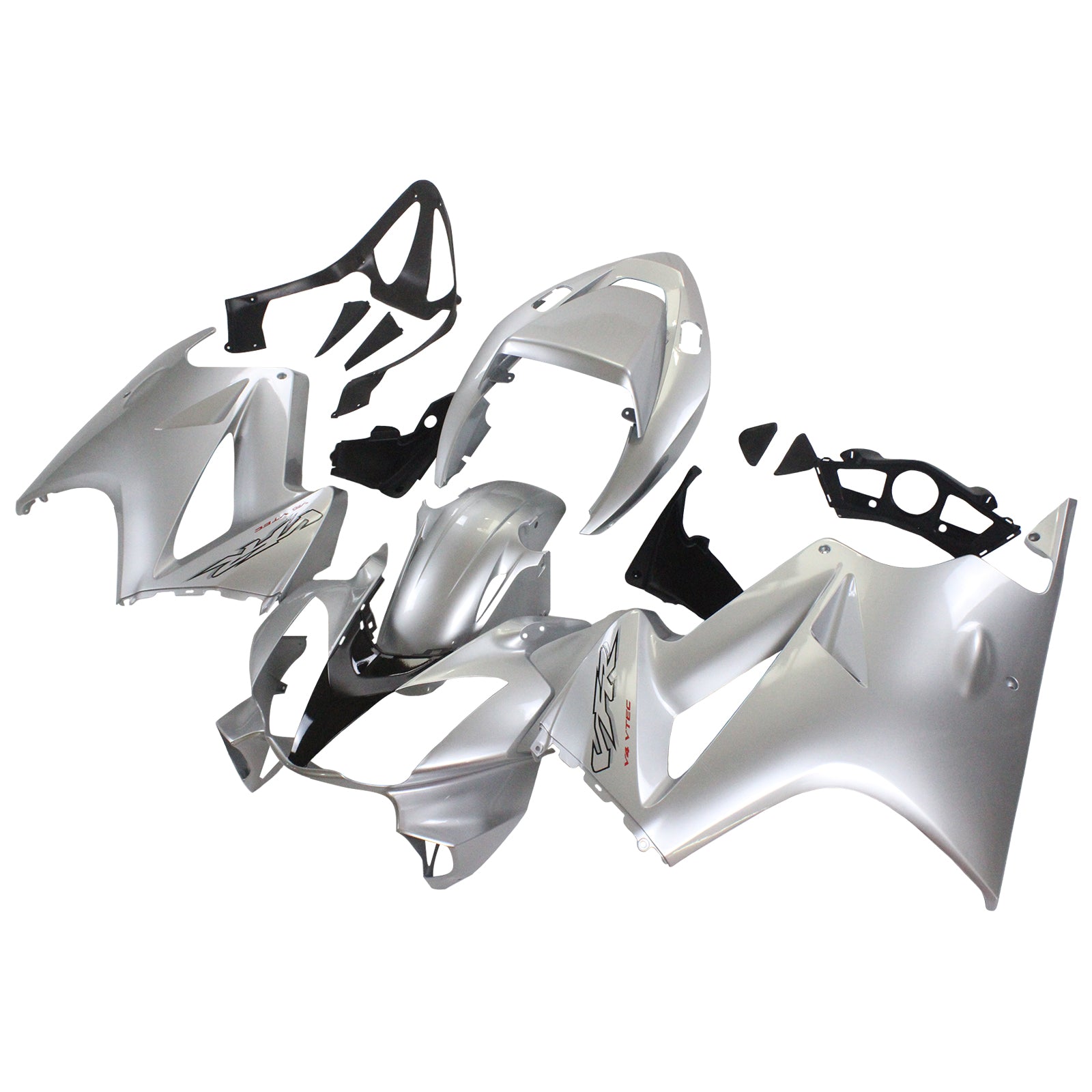 Amotopart 2002-2013 Honda VFR800 Sliver Fairing KIt