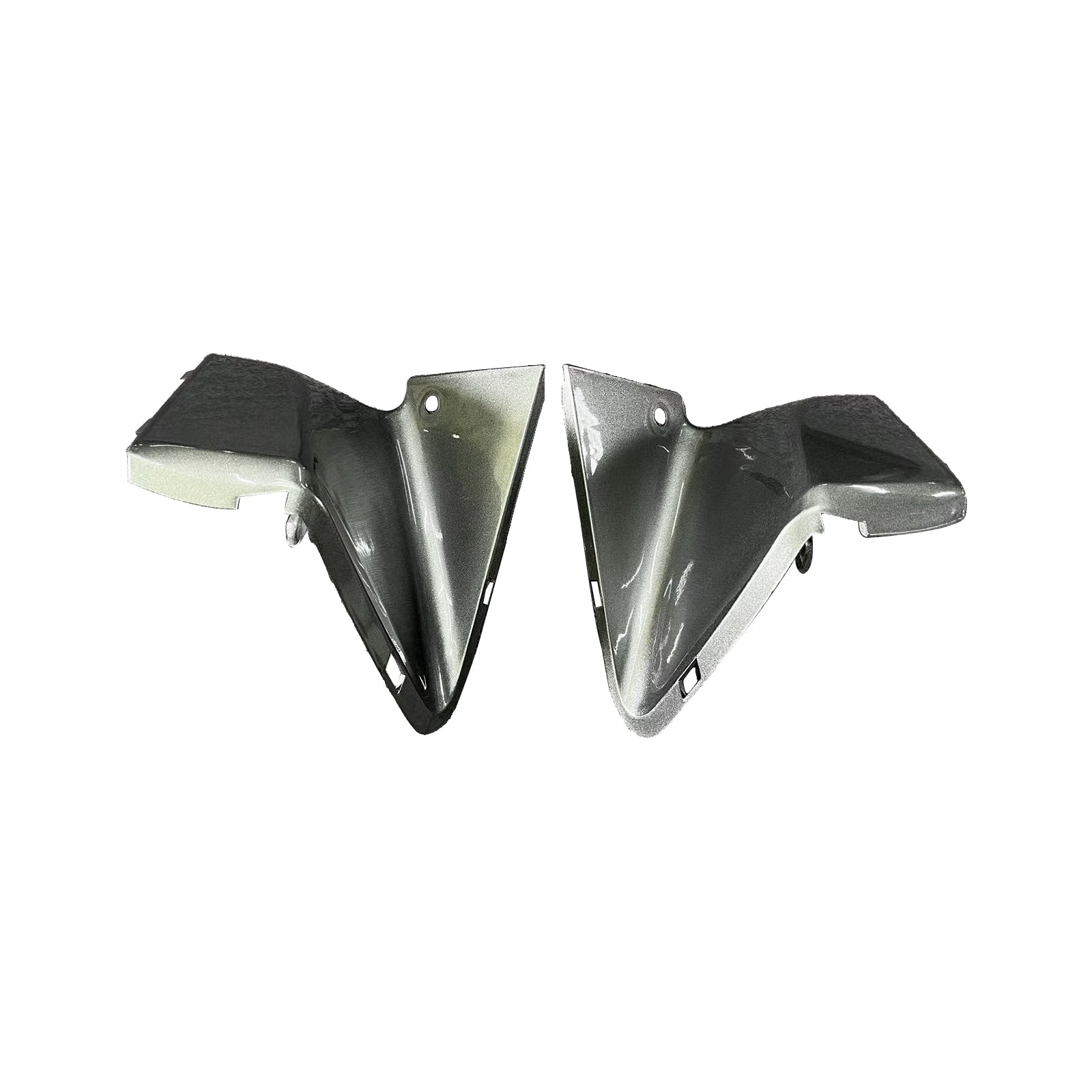 Amotopart 2002-2013 Honda VFR800 Kit de carénage gris argenté