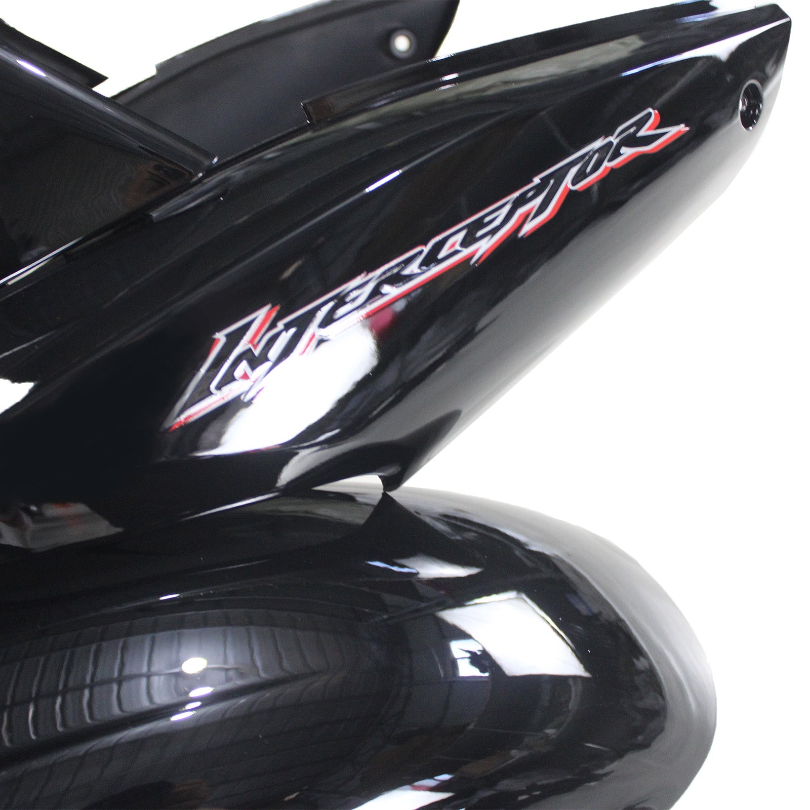 Amotopart 2002-2013 Honda VFR800 Kit de carénage noir brillant