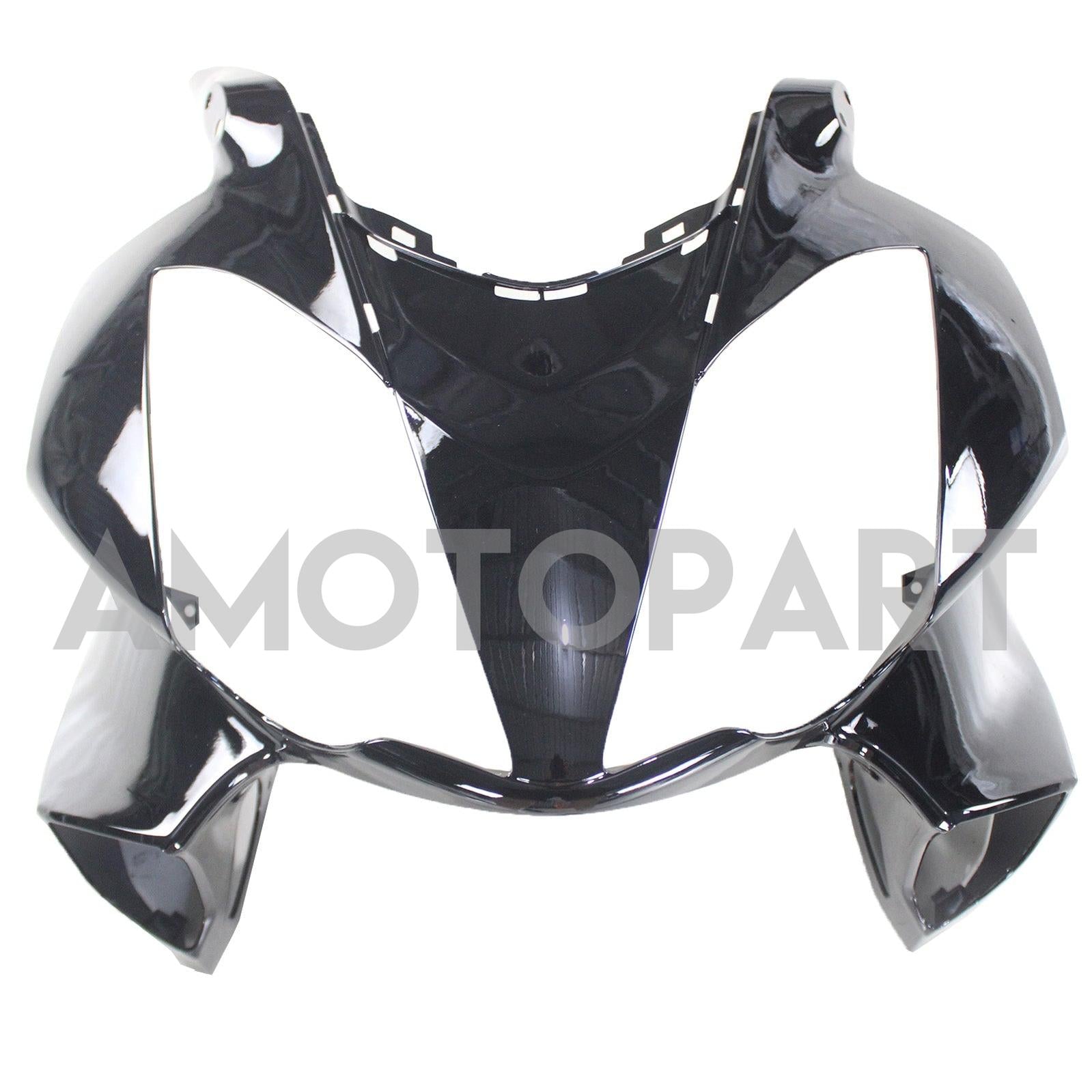 Amotopart 2002-2013 Honda VFR800 Gloss Black Fairing Zestaw