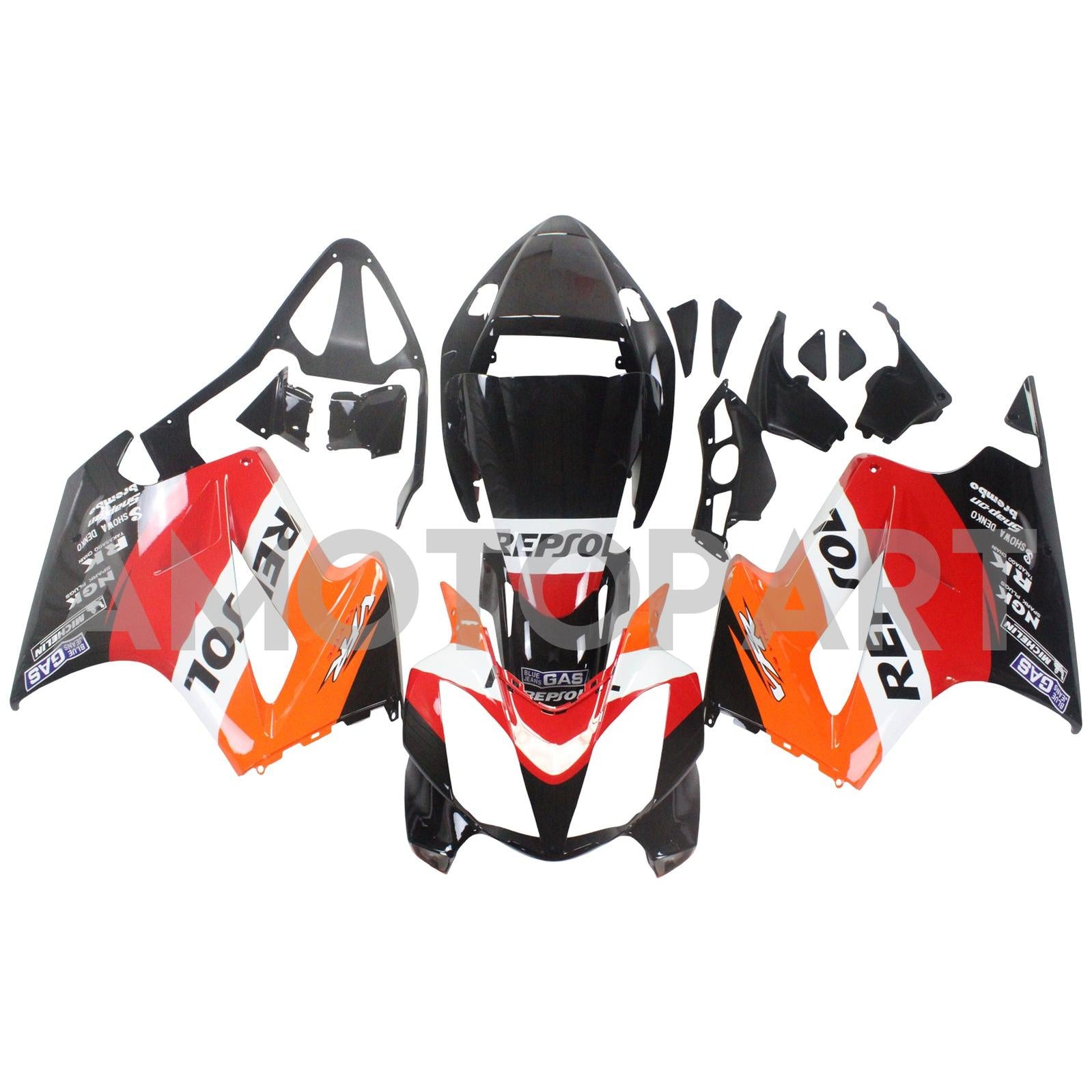 Amotopart 2002-2012 Honda VFR800 Multi Color Fairing KIt