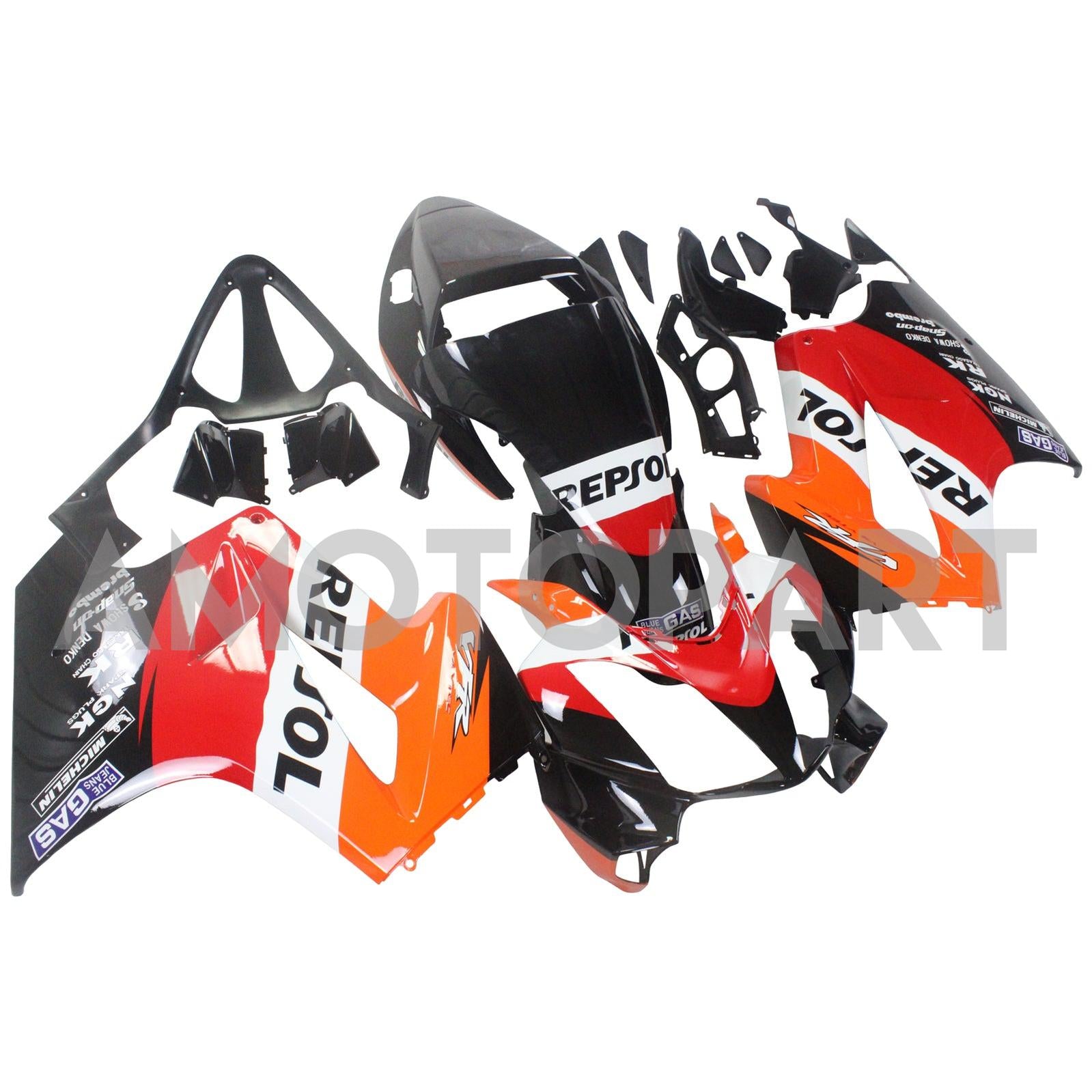 Amotopart 2002-2013 Honda VFR800 Multi-Colod Fairing Zestaw