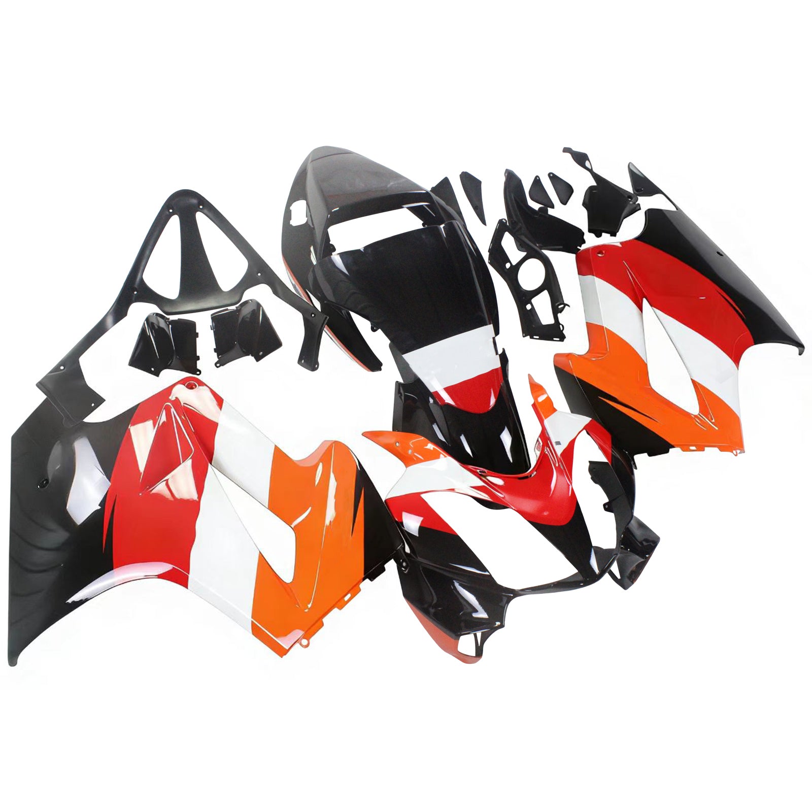 Amotopart 2002-2012 Honda VFR800 Multi Color Fairing KIt